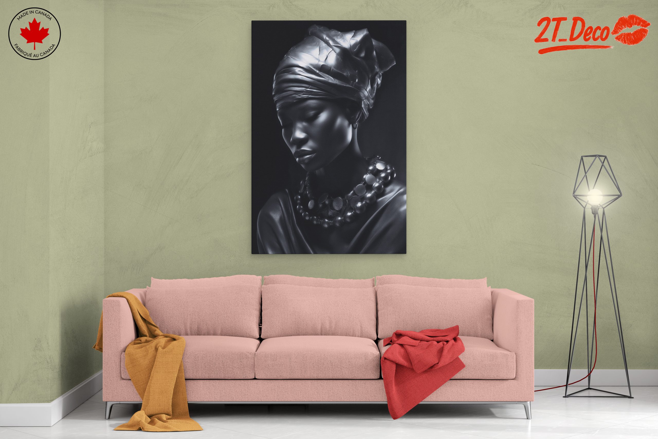 Elegant Cultural Portrait of a Woman - Image 2