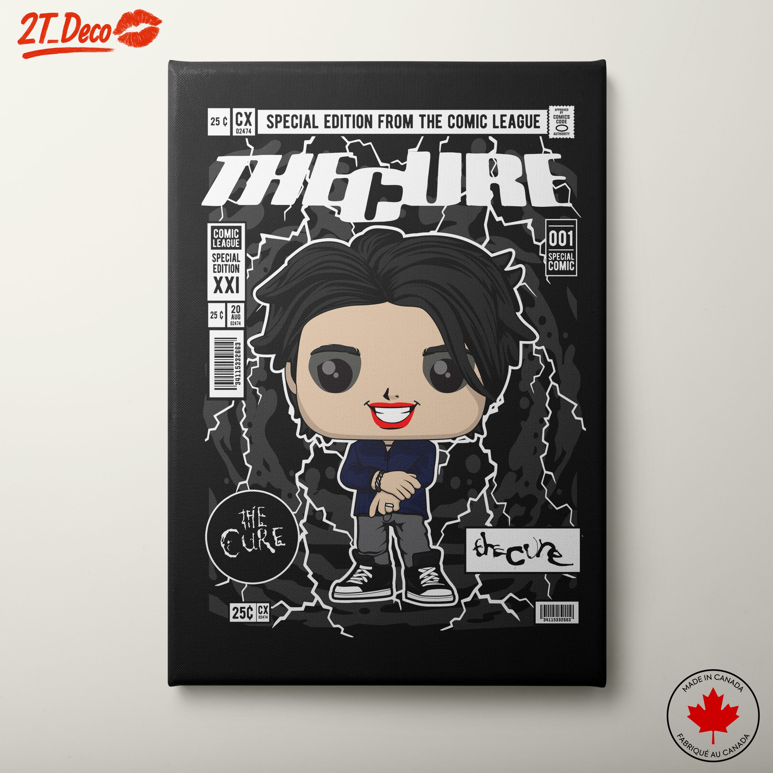 Cute Character Art Inspired by The Cure