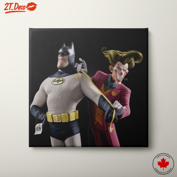 Batman and Joker Dynamic Encounter Art