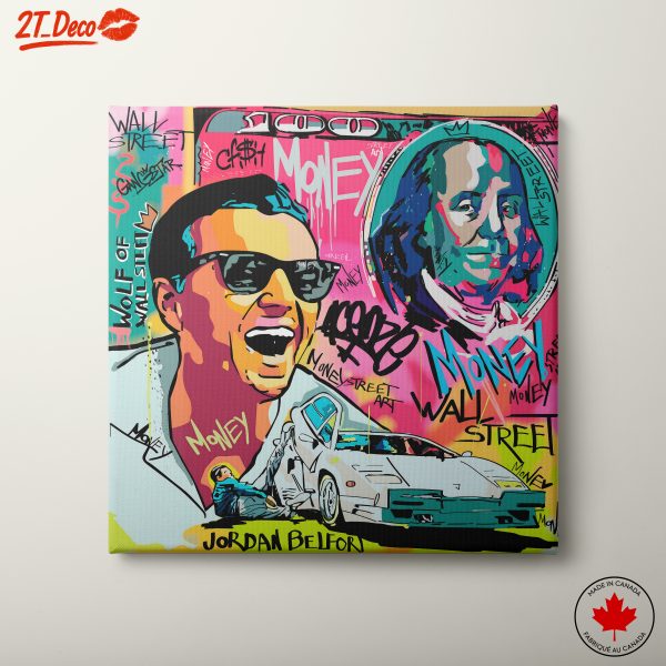 Vibrant Pop Art Inspired by Wall Street