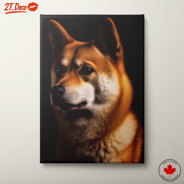 Elegant Portrait of a Dog
