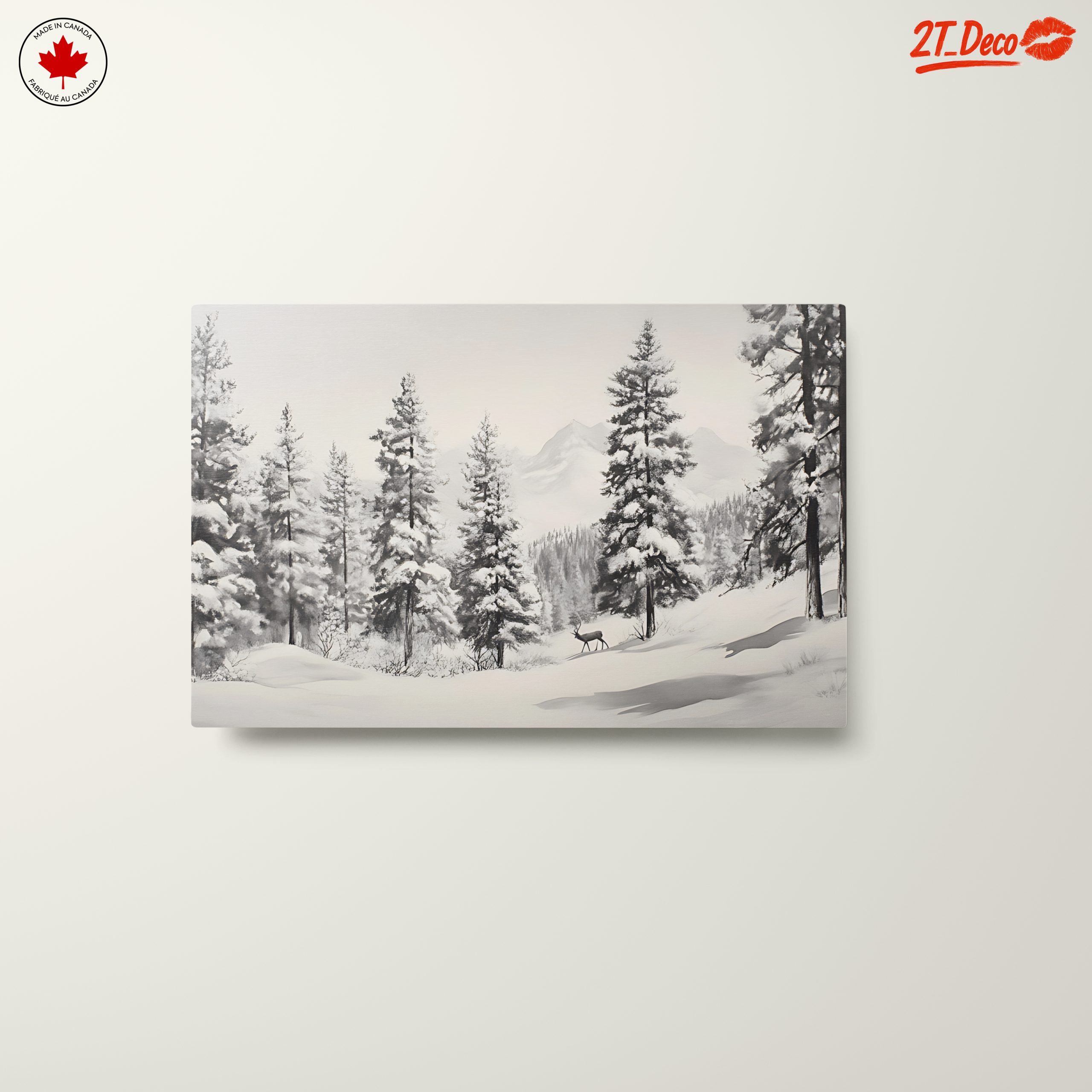 Serene Winter Landscape with Snowy Trees 7 - Image 10