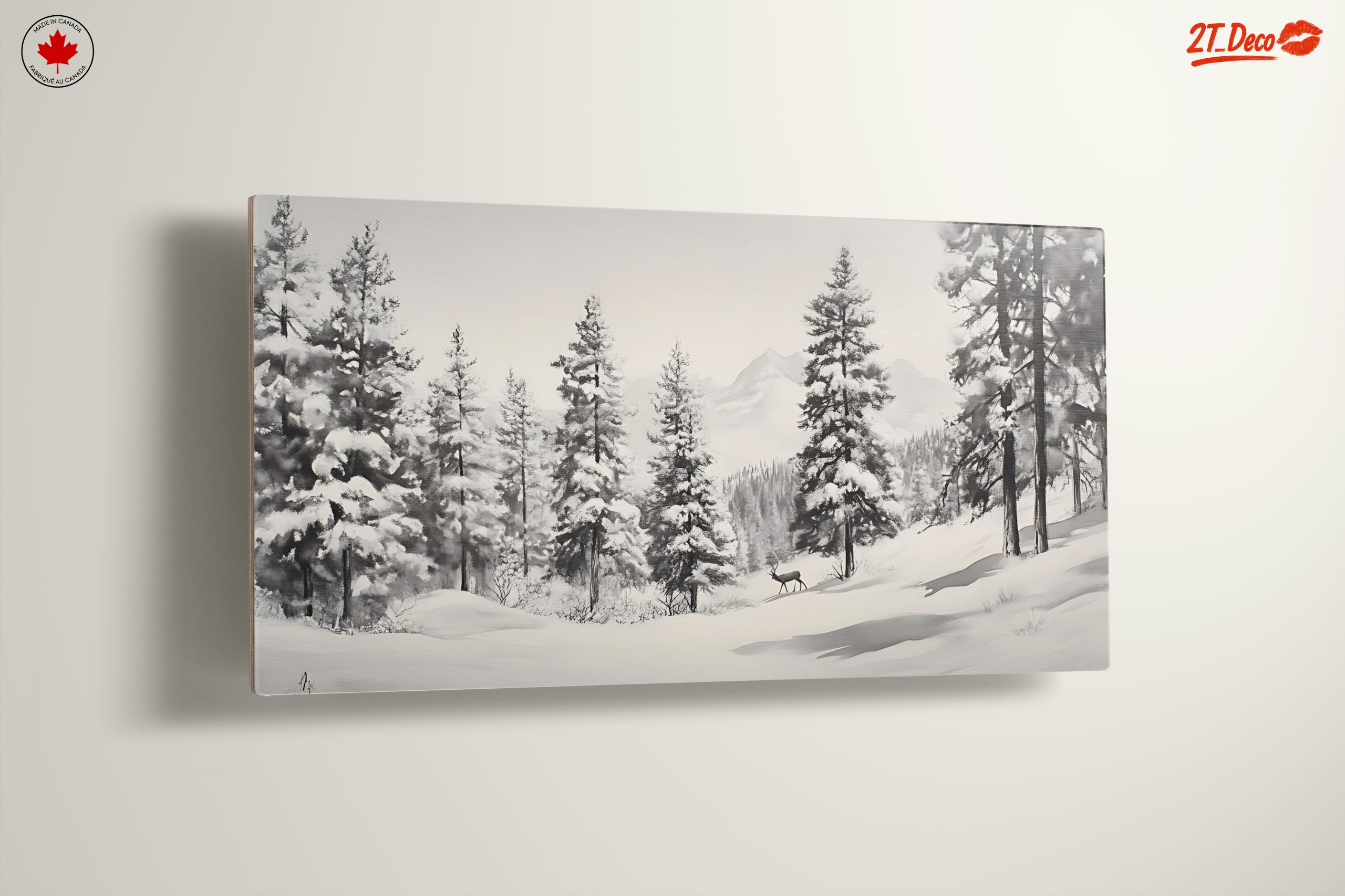 Serene Winter Landscape with Snowy Trees 7 - Image 13