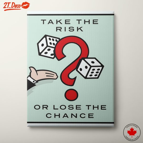 Take The Risk - Inspirational Wall Art