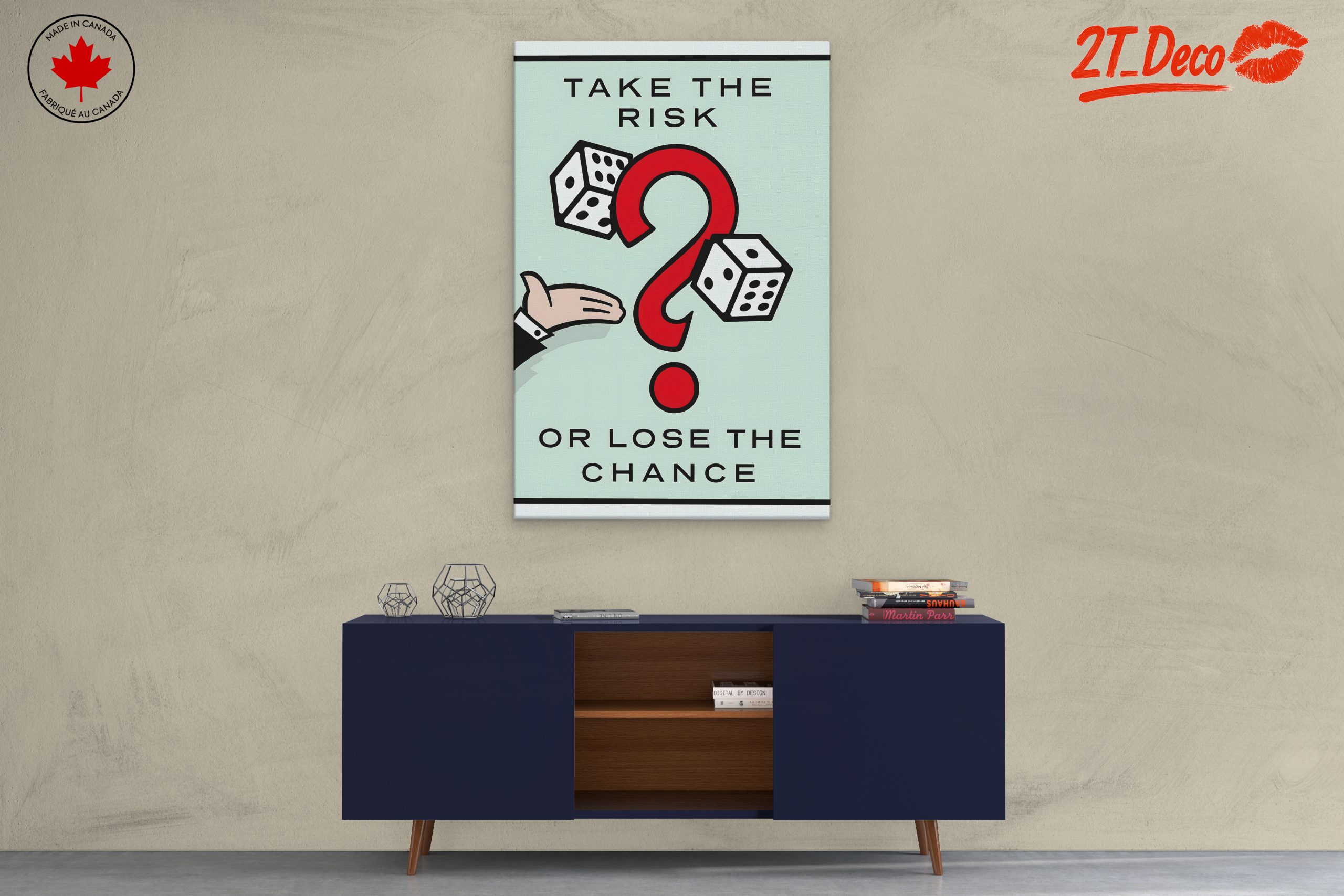 Take The Risk - Inspirational Wall Art - Image 3