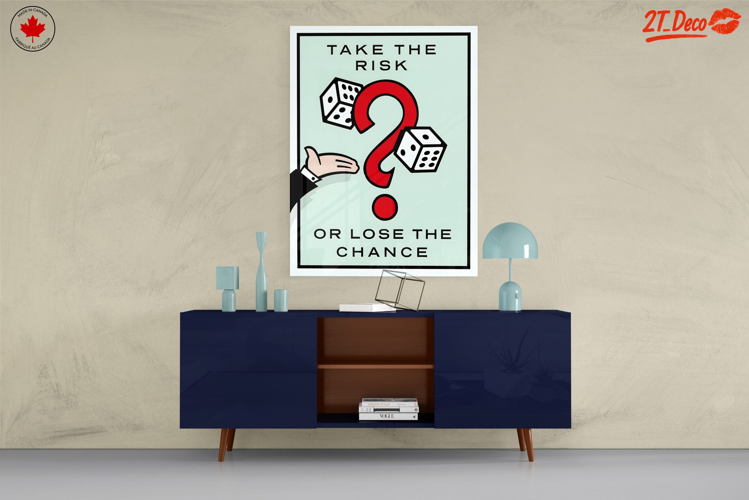 Take The Risk - Inspirational Wall Art - Image 8