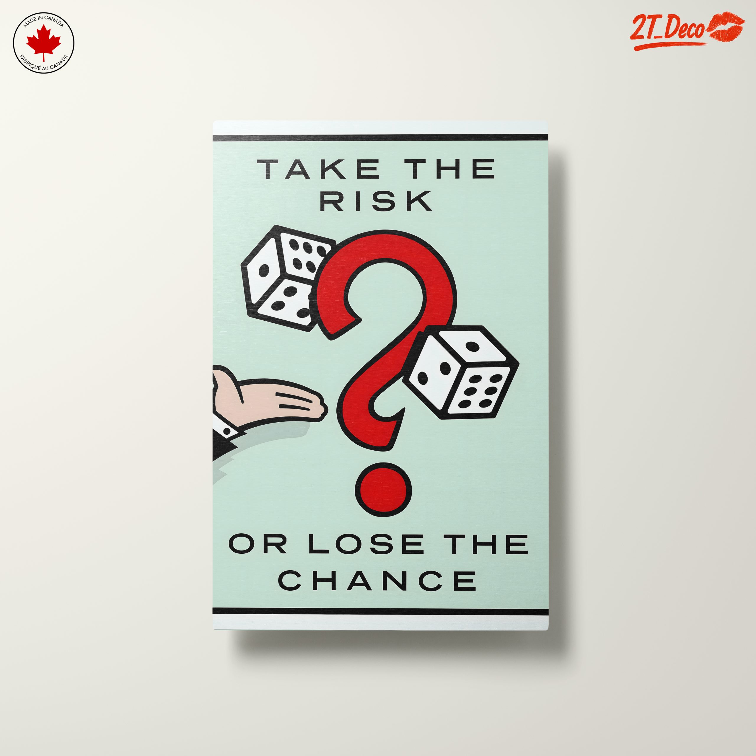 Take The Risk - Inspirational Wall Art - Image 10