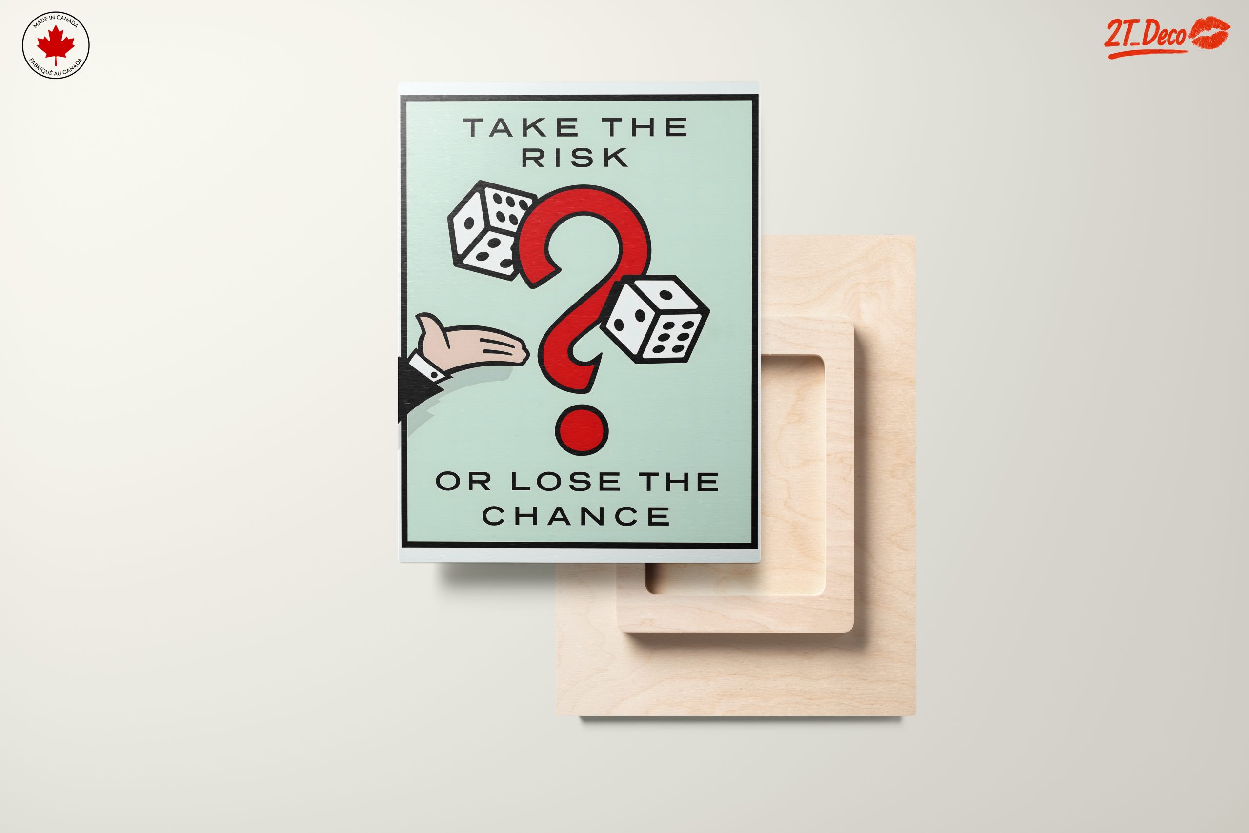 Take The Risk - Inspirational Wall Art - Image 11