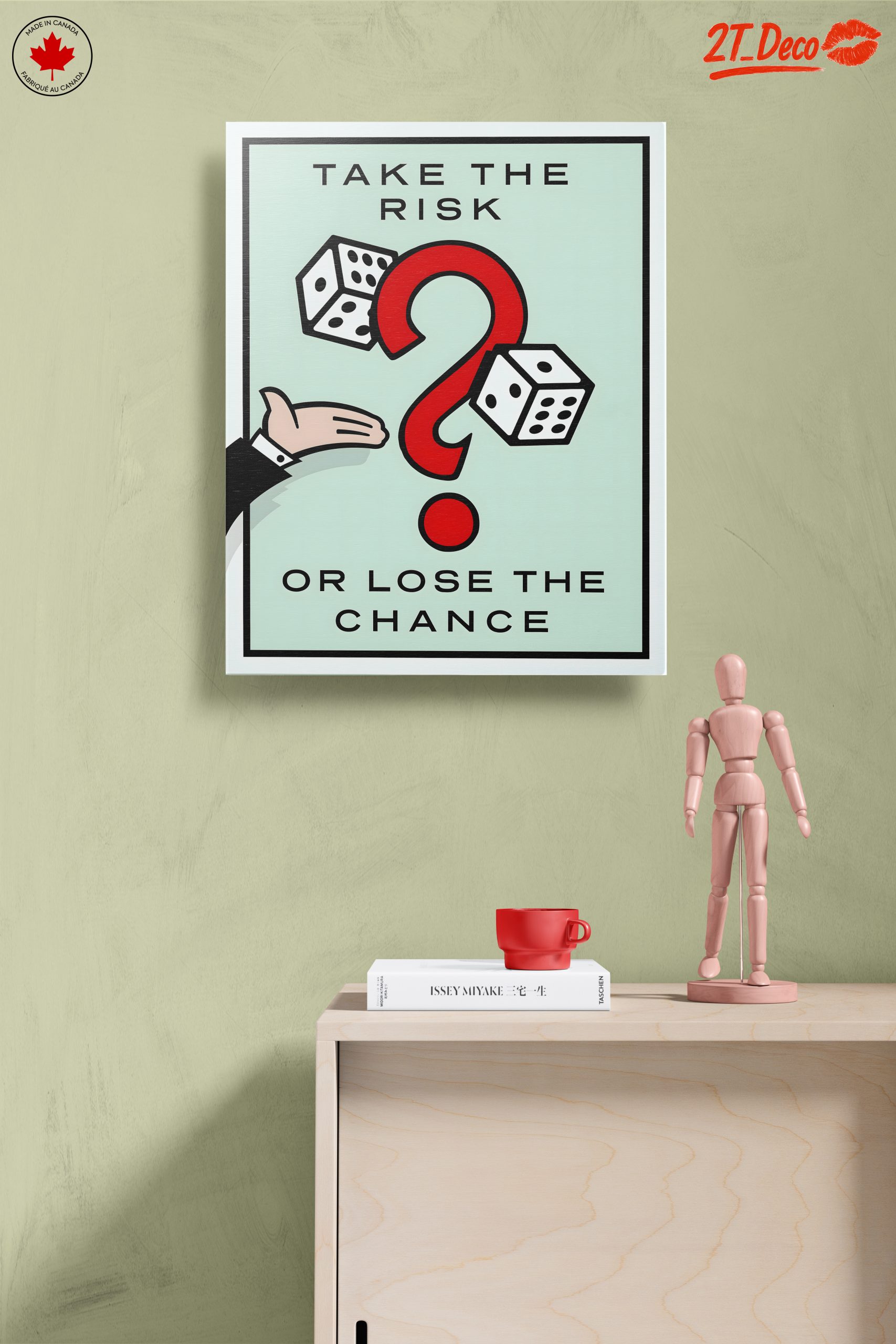 Take The Risk - Inspirational Wall Art - Image 14