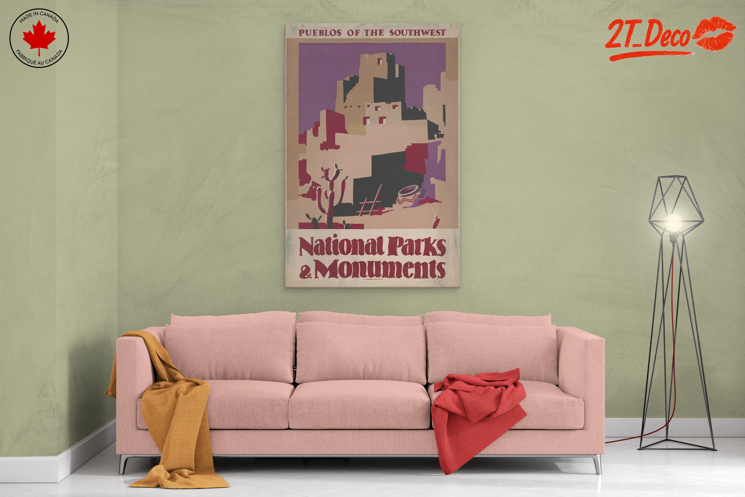 Pueblos of the Southwest Artwork - Image 2