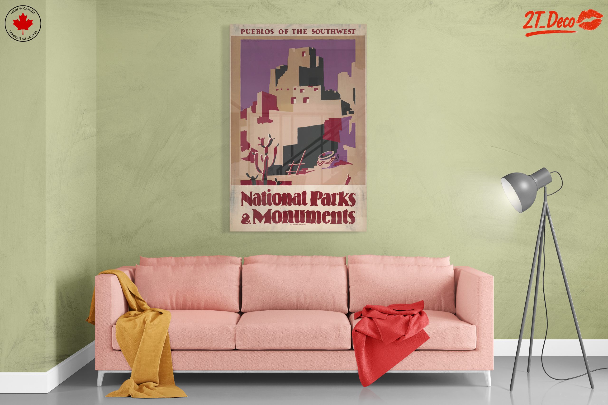 Pueblos of the Southwest Artwork - Image 7