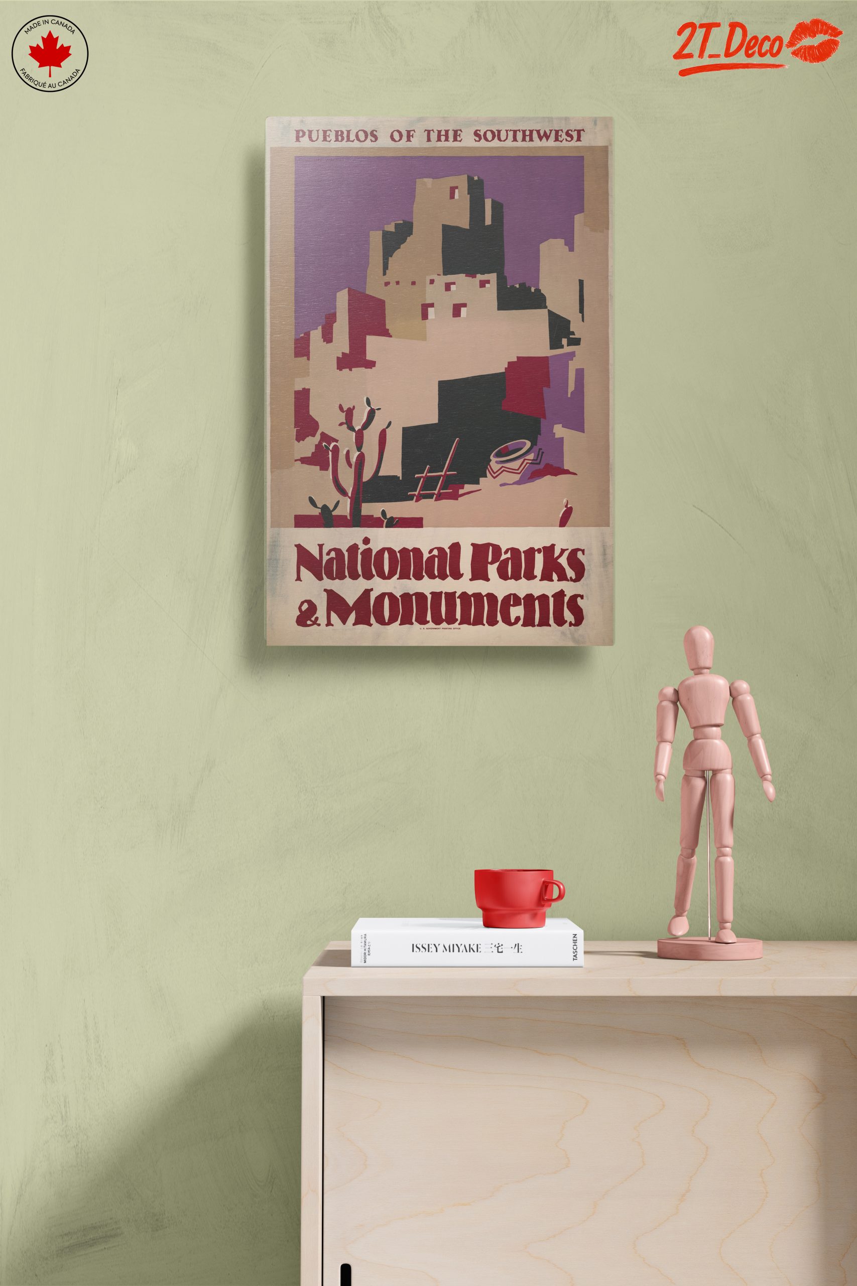 Pueblos of the Southwest Artwork - Image 14