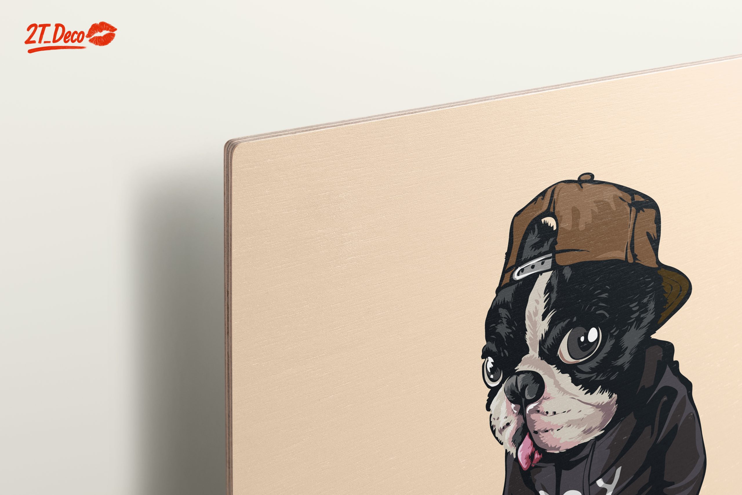 Stylish Dog Illustration with Attitude - Image 15