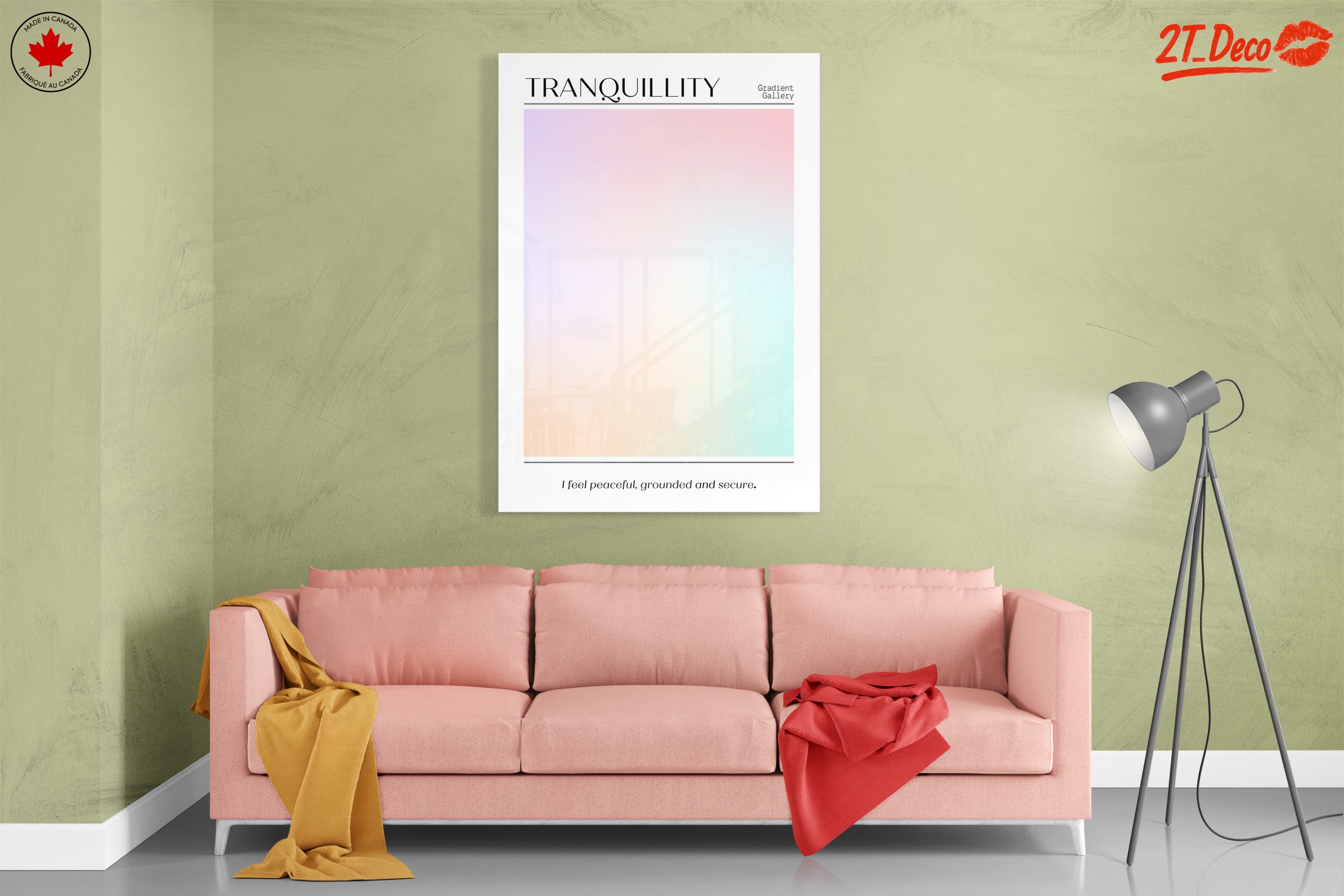 Tranquil Gradient Art for Peaceful Spaces - Image 7