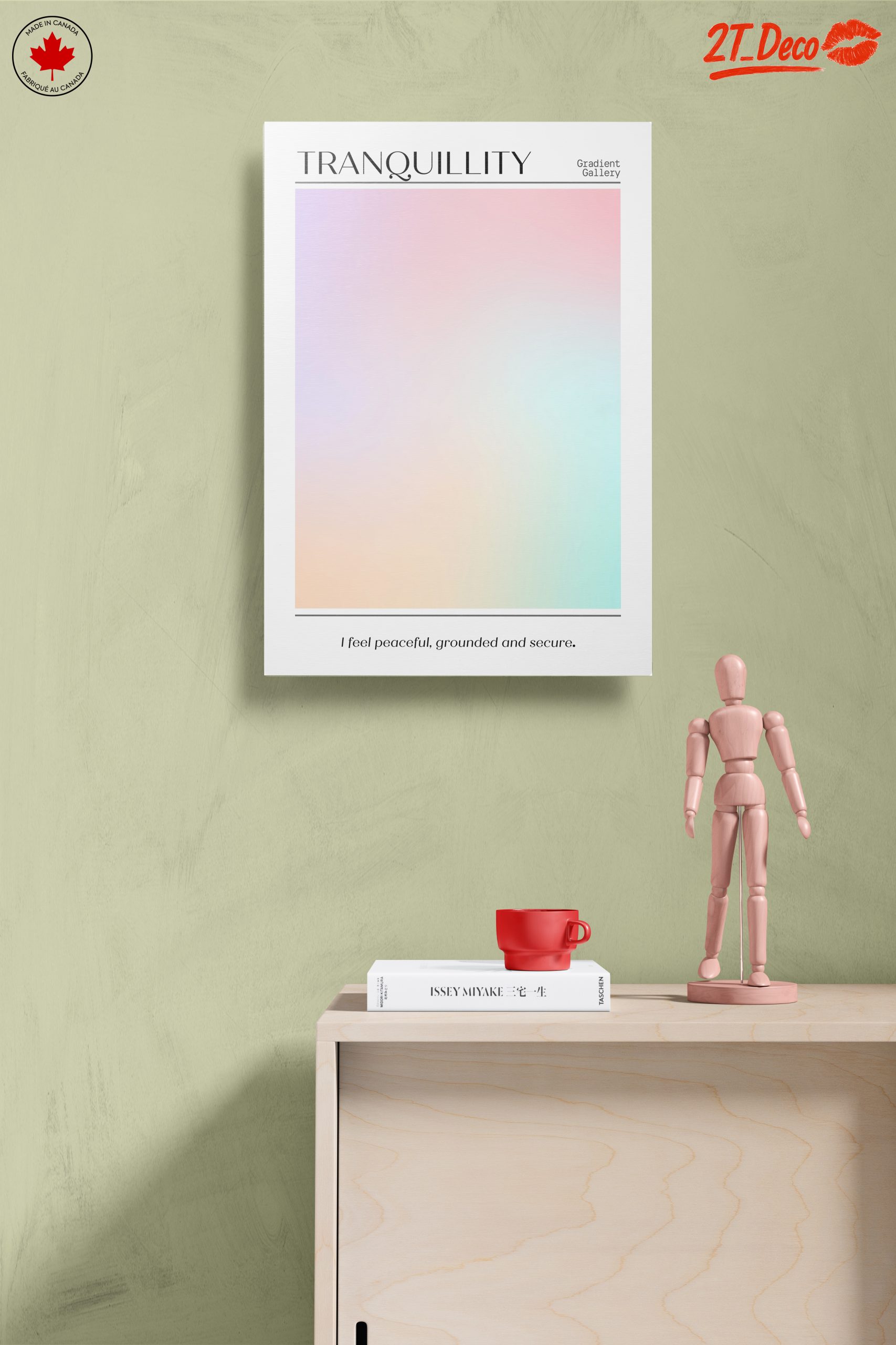 Tranquil Gradient Art for Peaceful Spaces - Image 14