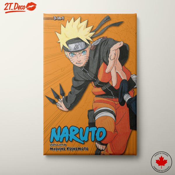 Naruto Anime Character Art Featuring Dynamic Action