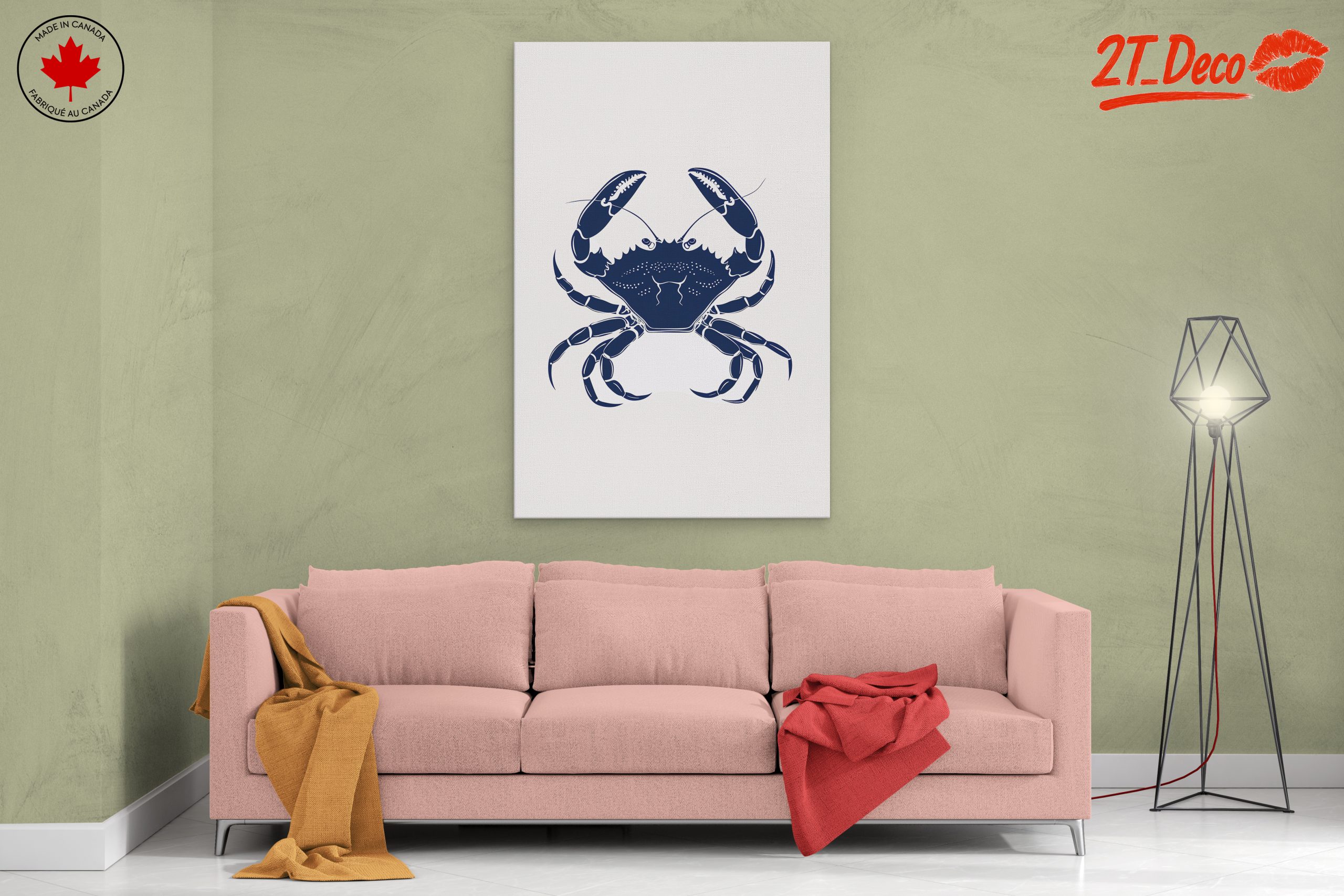 Anatomical Crab Artwork - Image 2