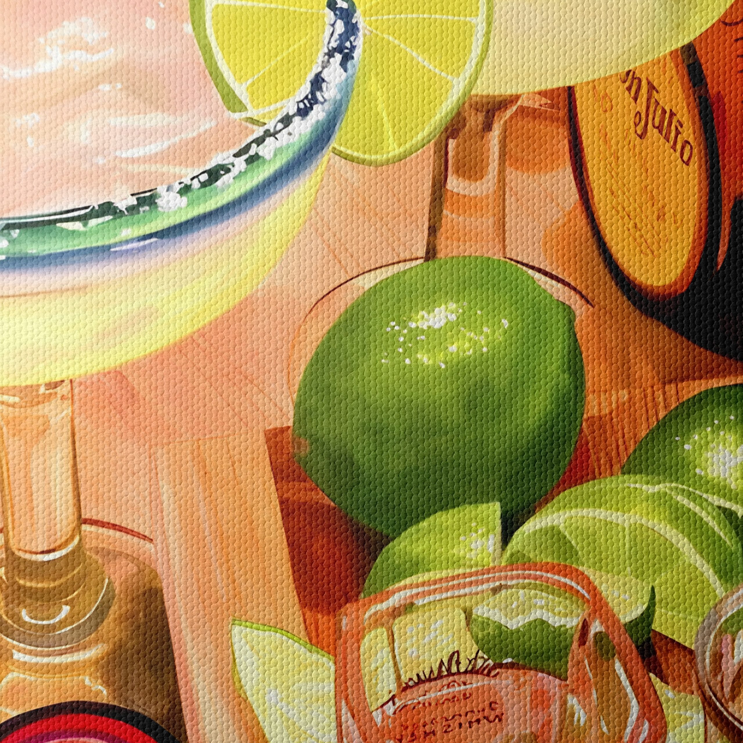 Vibrant Cocktail Abstract Art - Image 4