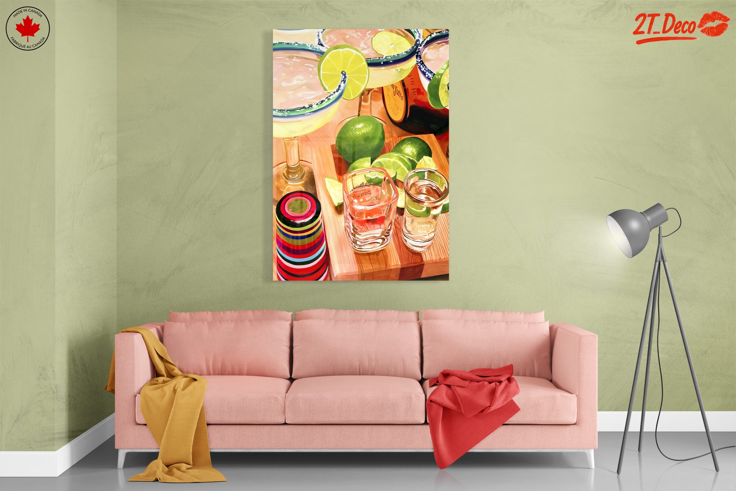 Vibrant Cocktail Abstract Art - Image 7