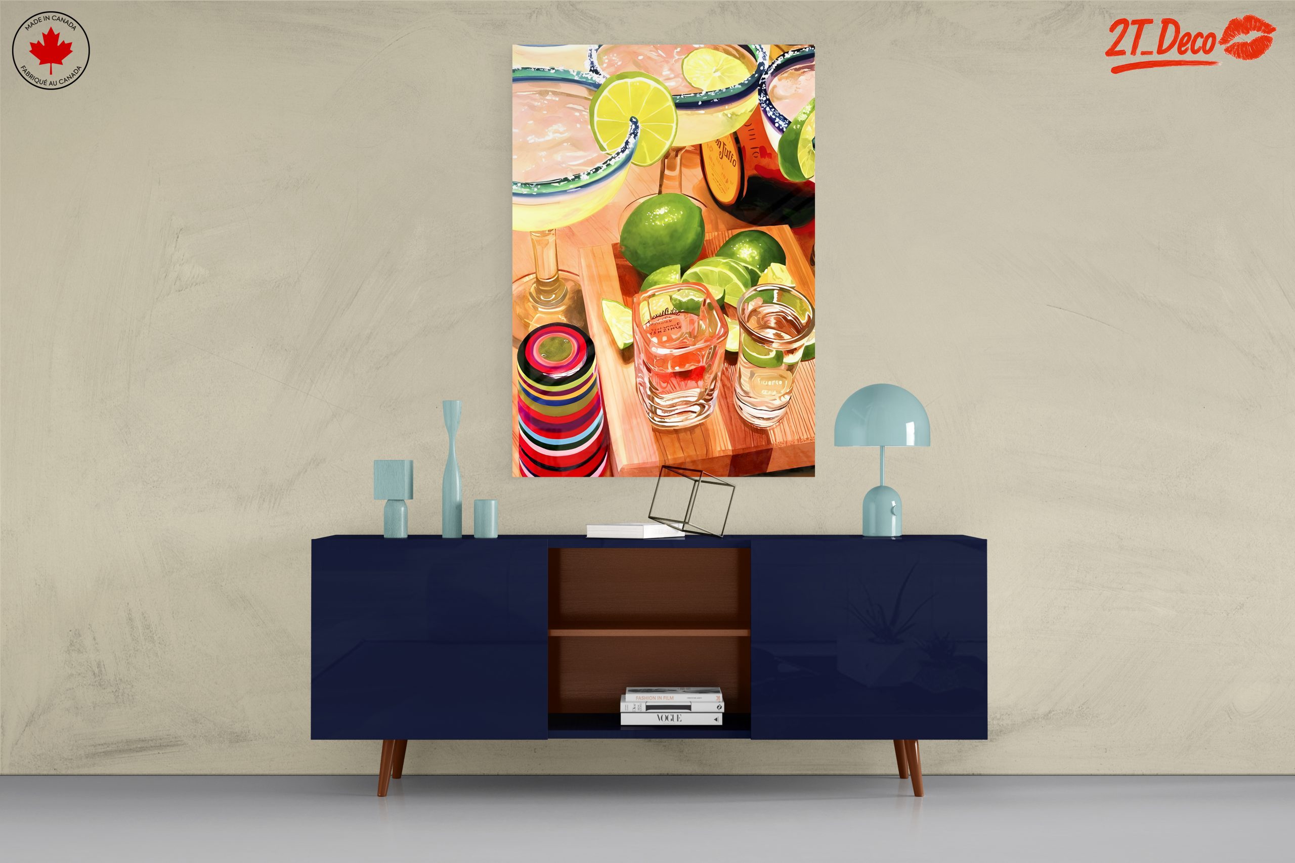 Vibrant Cocktail Abstract Art - Image 8