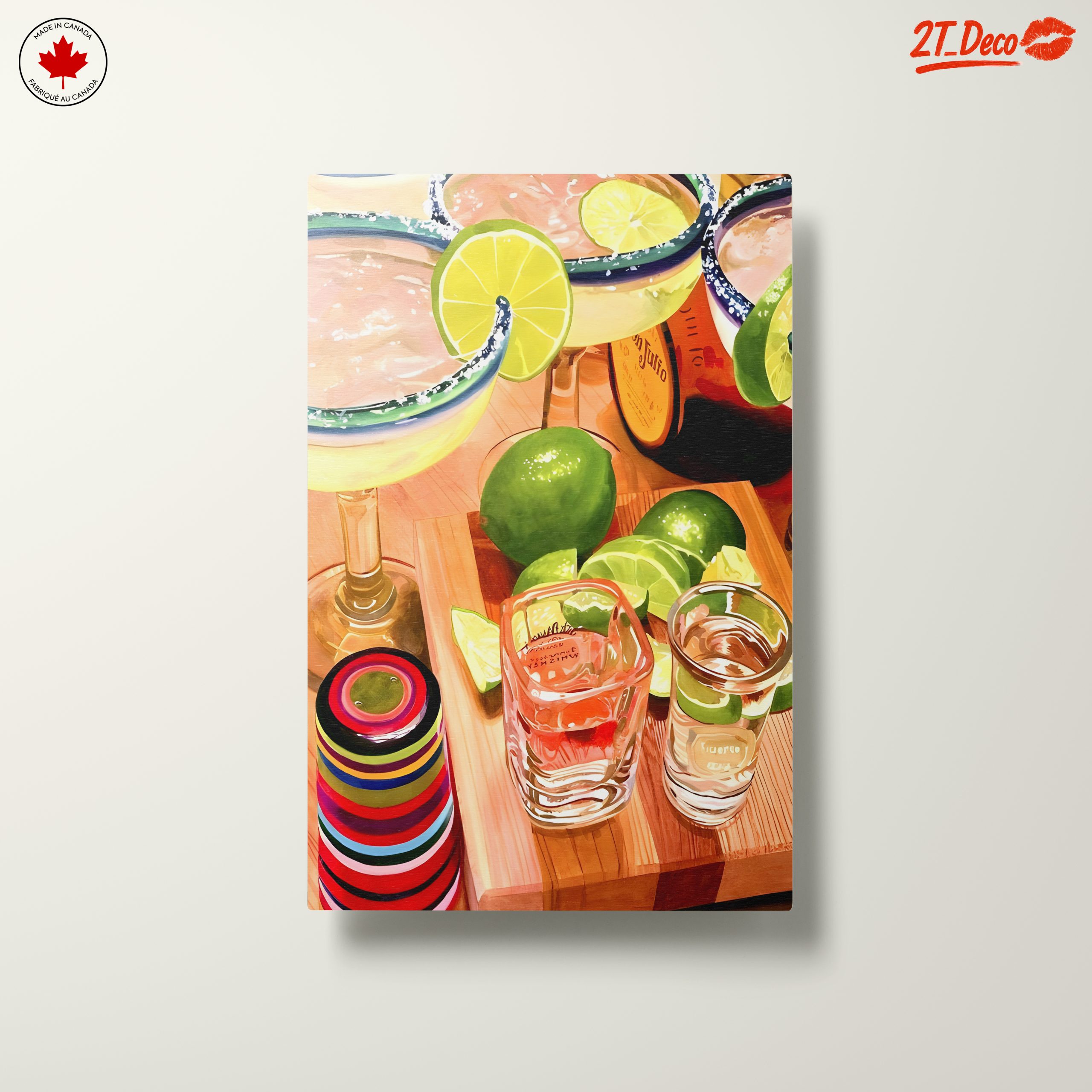 Vibrant Cocktail Abstract Art - Image 10