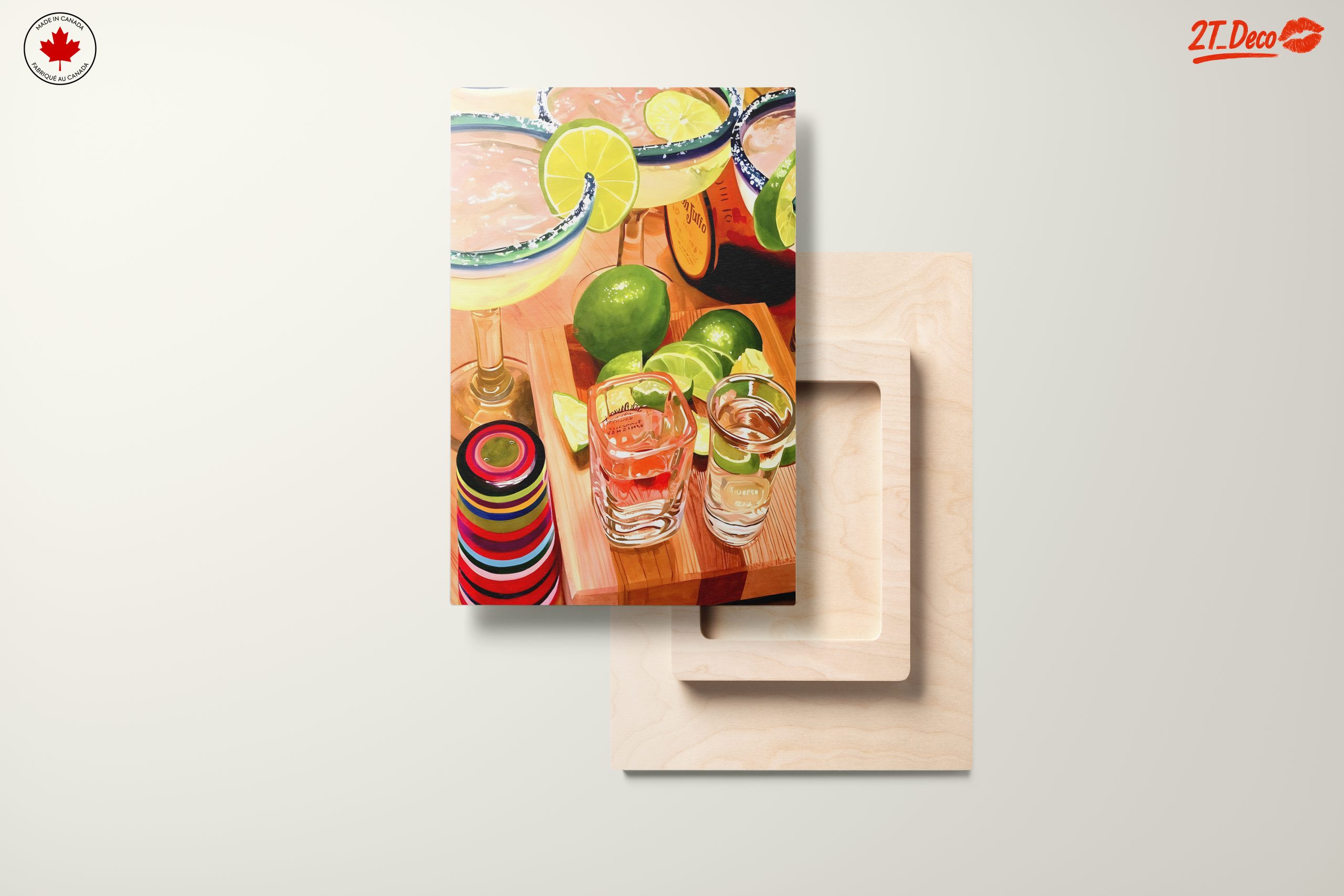 Vibrant Cocktail Abstract Art - Image 11