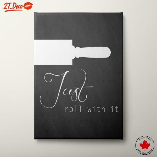 Inspirational Kitchen Art with Rolling Pin Design