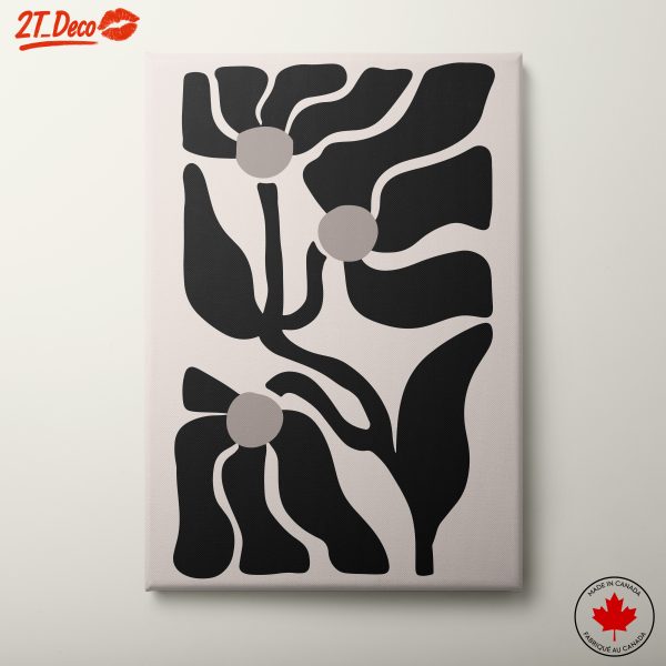 Stylized Abstract Floral Wall Art