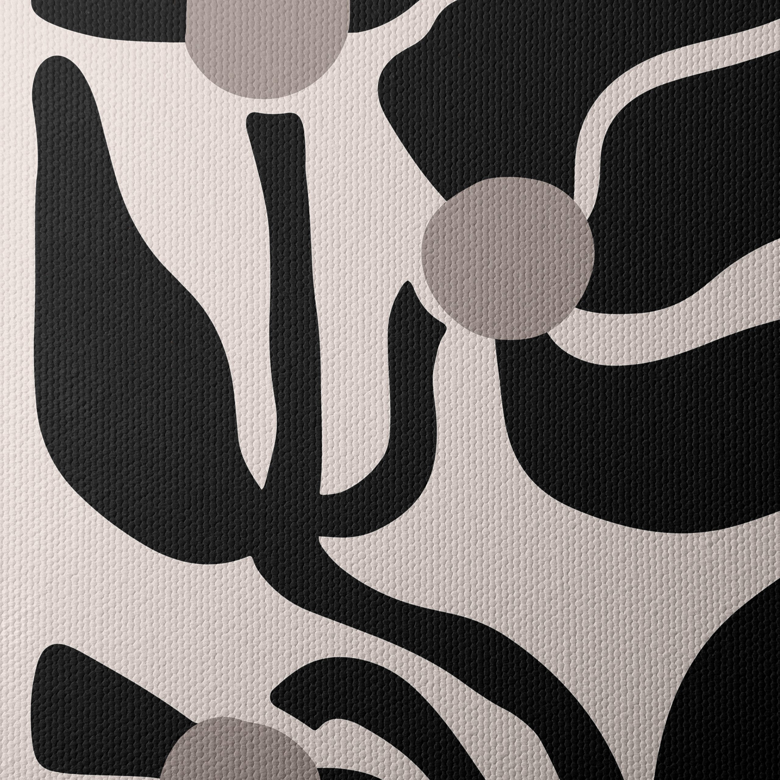 Stylized Abstract Floral Wall Art - Image 4