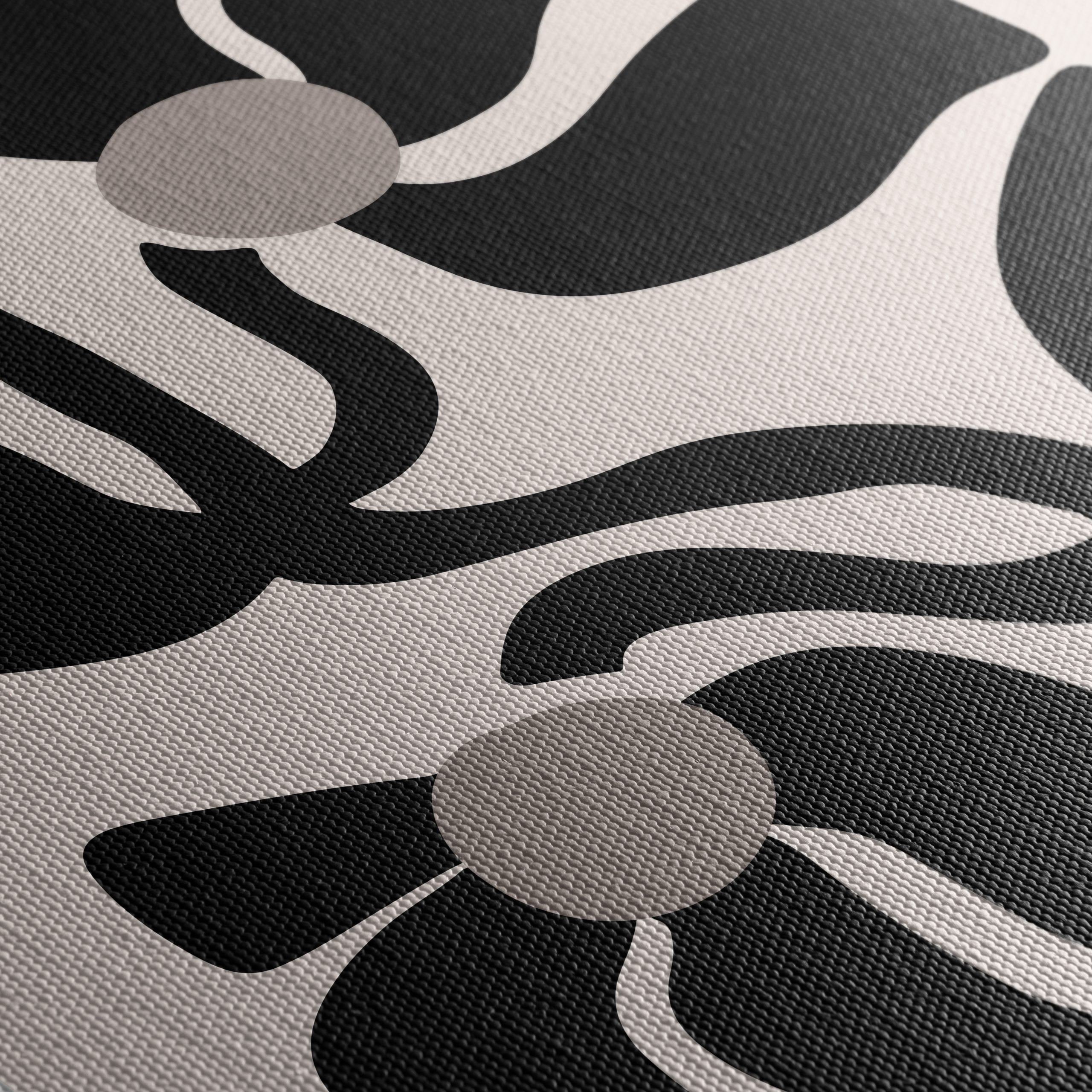 Stylized Abstract Floral Wall Art - Image 5