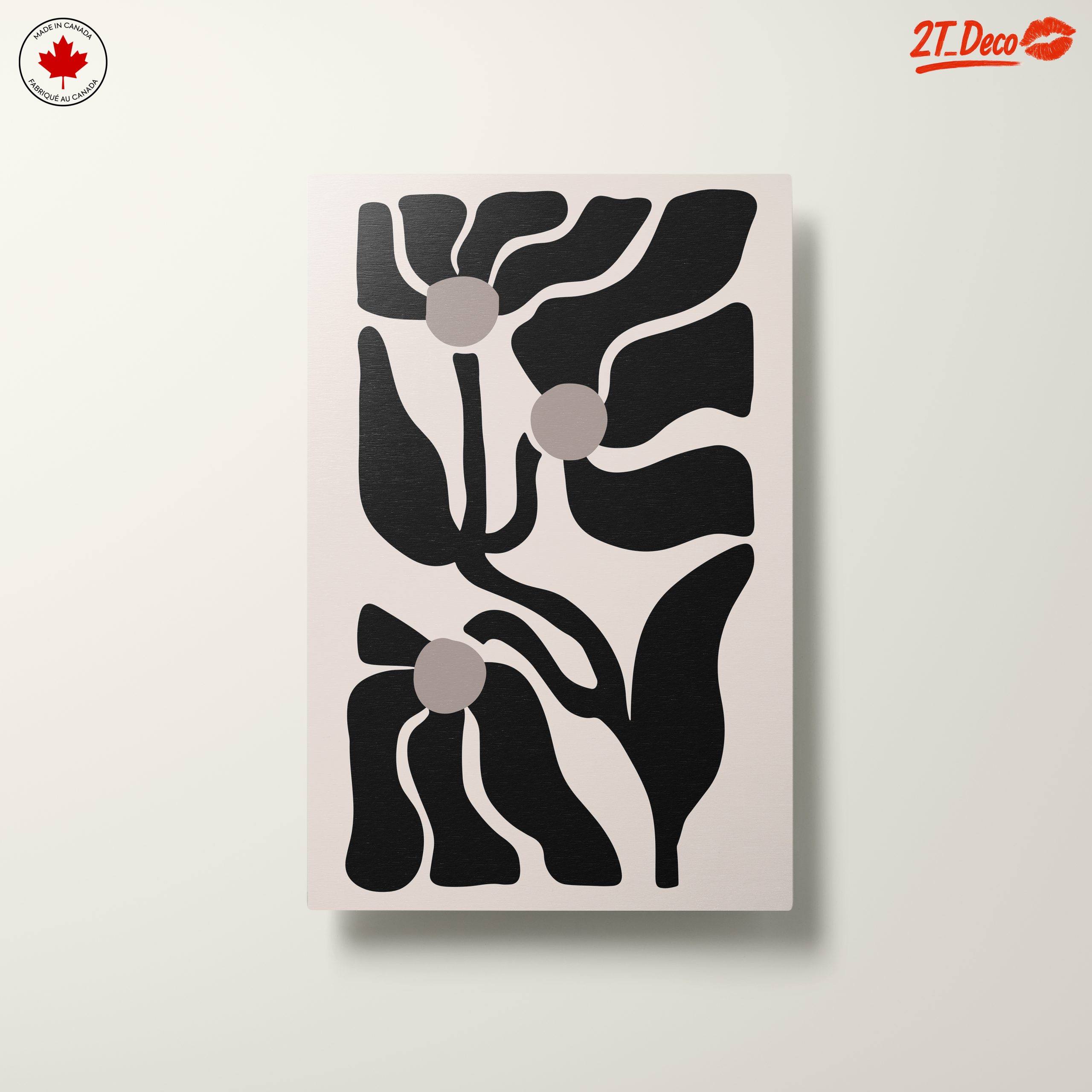 Stylized Abstract Floral Wall Art - Image 10