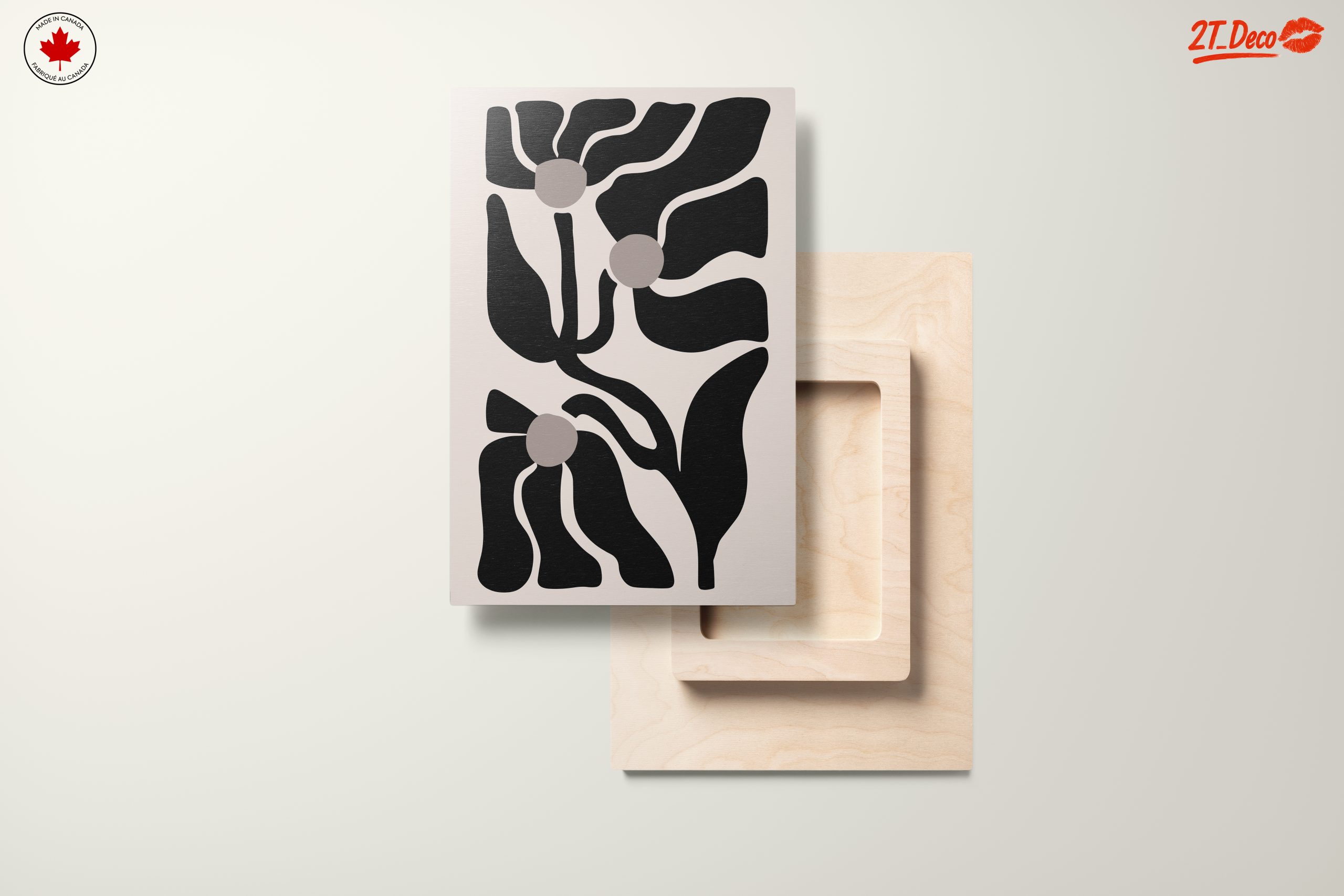 Stylized Abstract Floral Wall Art - Image 11