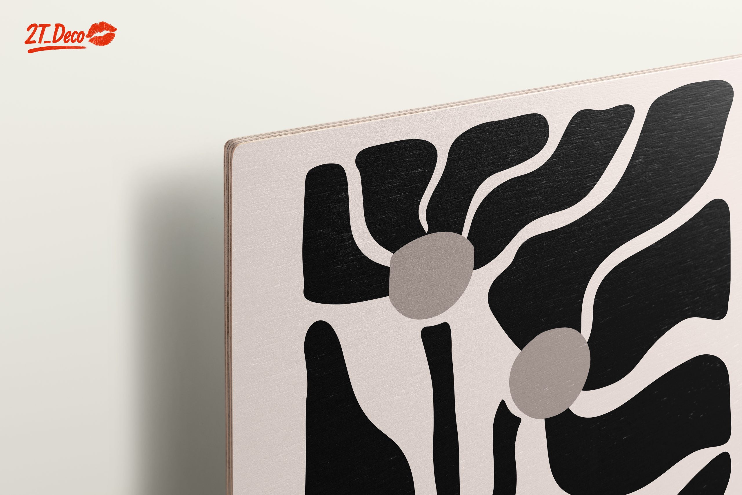 Stylized Abstract Floral Wall Art - Image 15