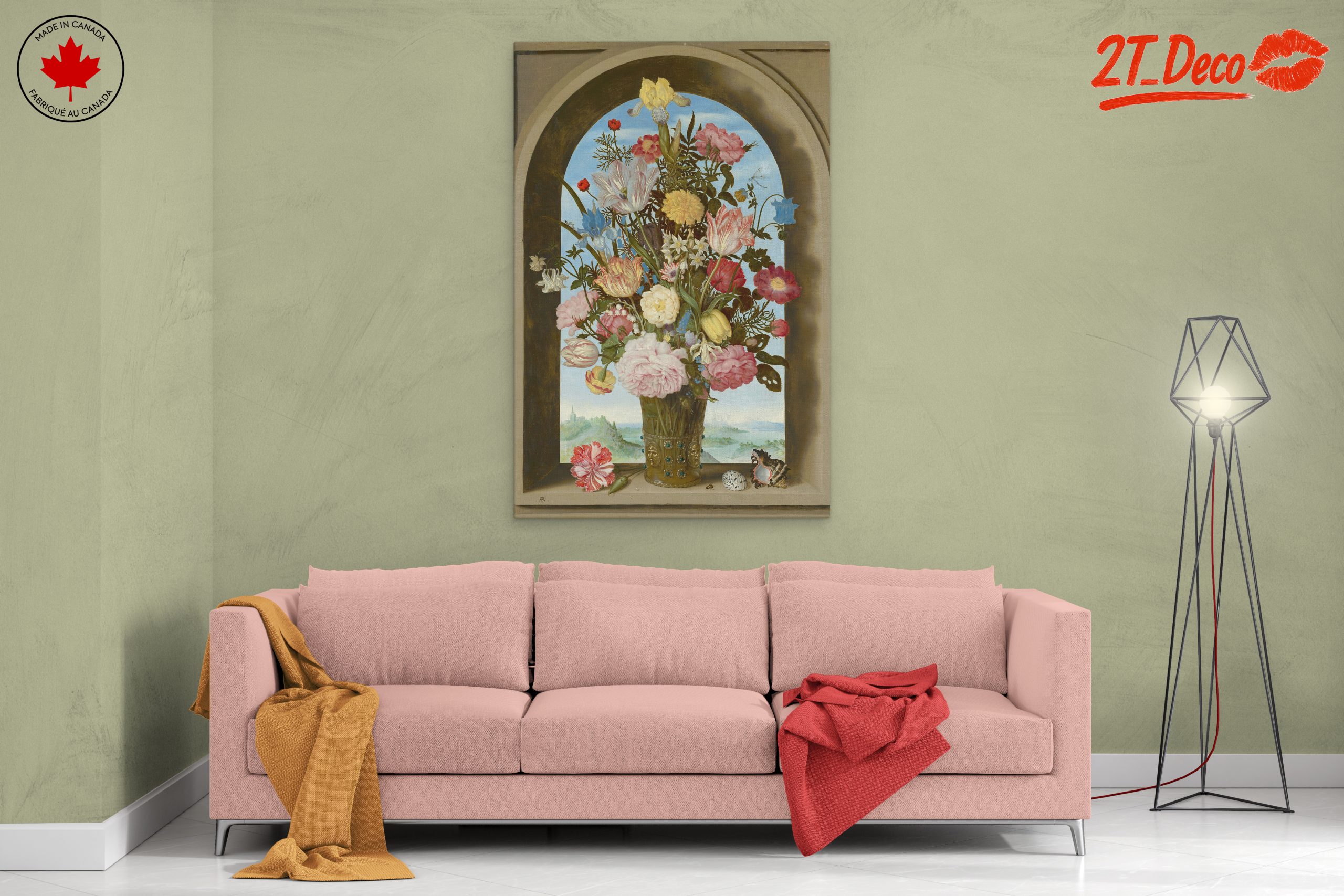 Colorful Botanical Floral Artwork - Image 2