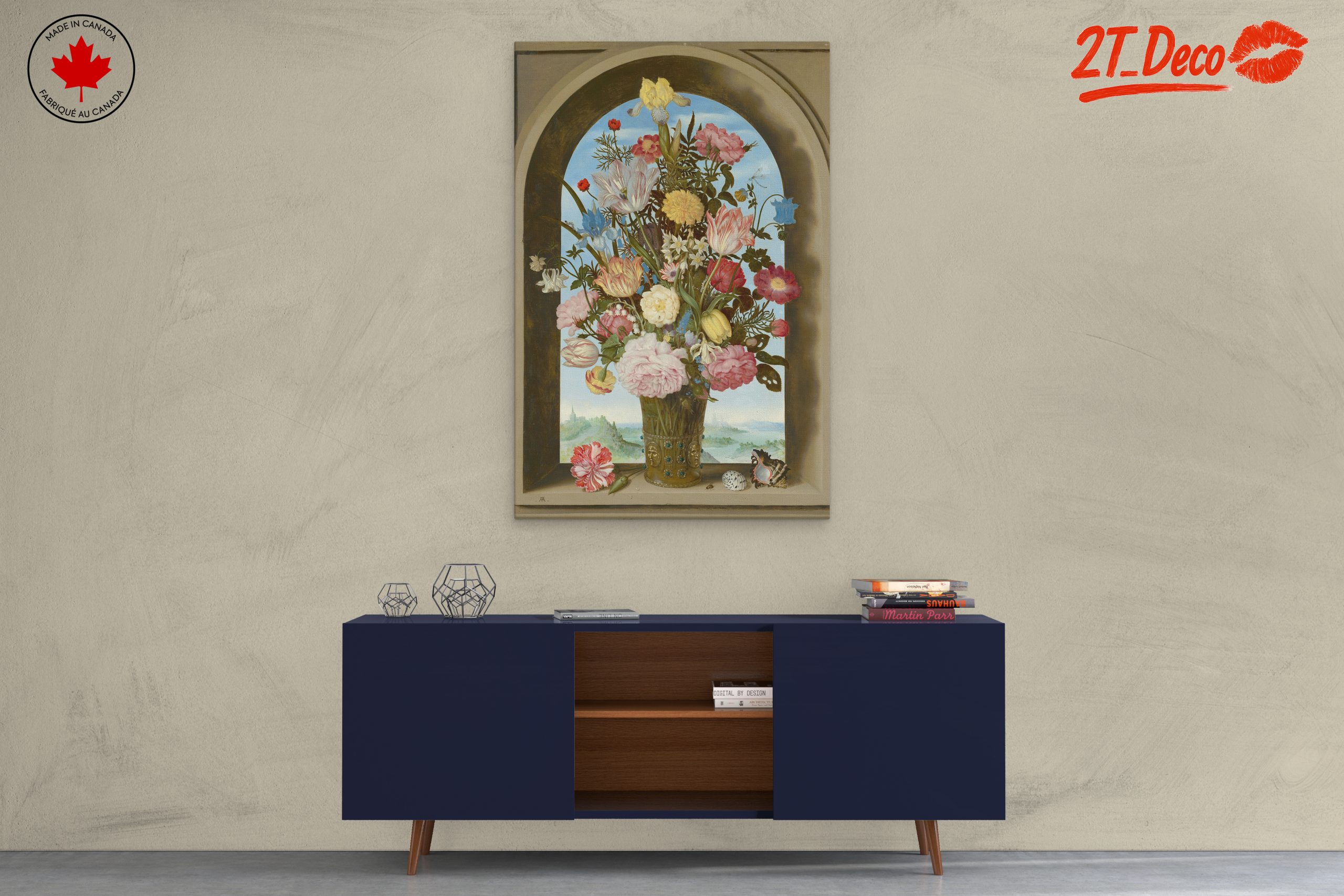 Colorful Botanical Floral Artwork - Image 3