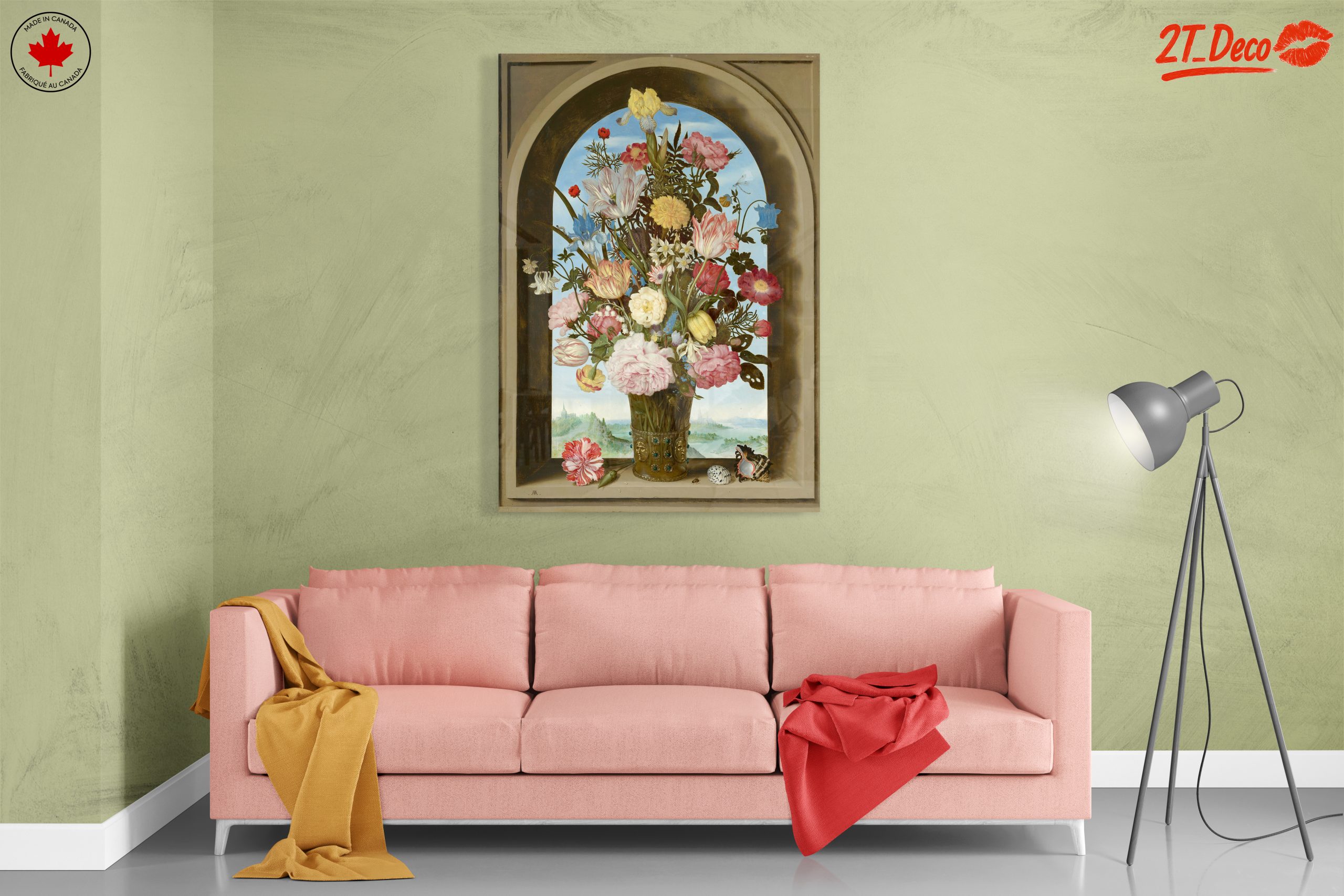 Colorful Botanical Floral Artwork - Image 7