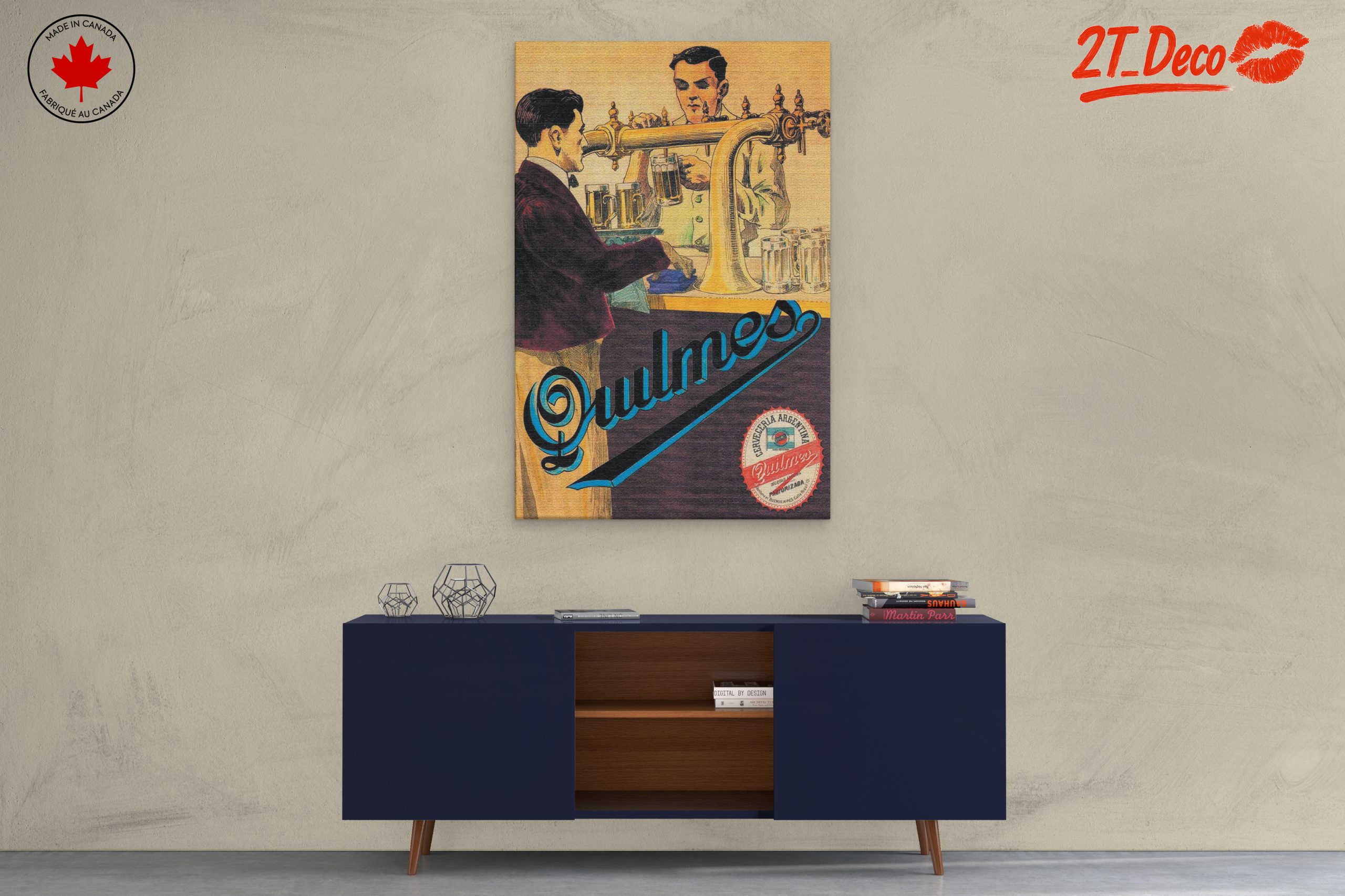 Vintage Beer Advertisement from Quilmes - Image 3