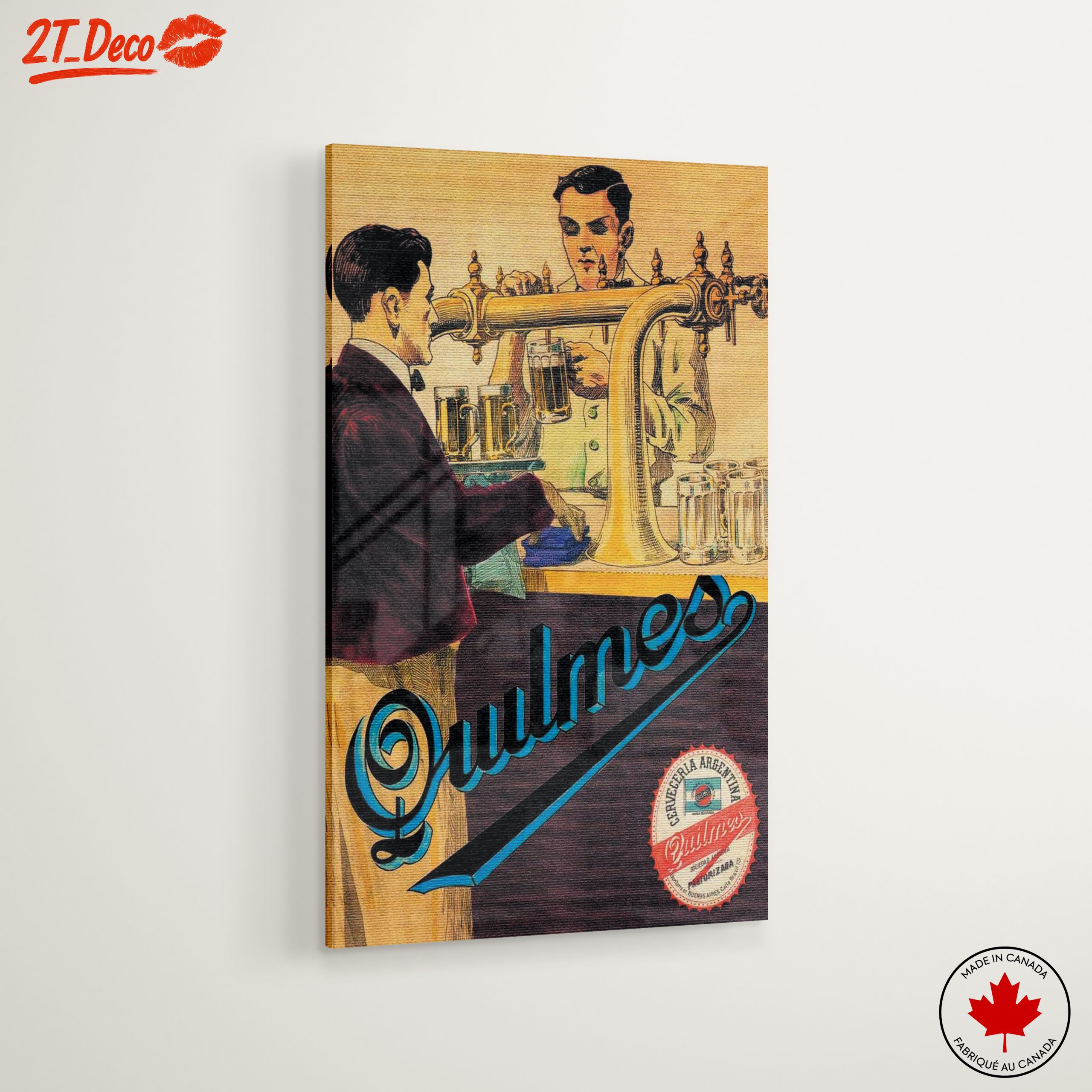 Vintage Beer Advertisement from Quilmes - Image 6