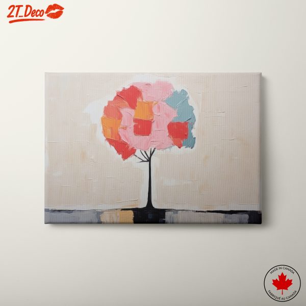 Colorful Abstract Tree Artwork