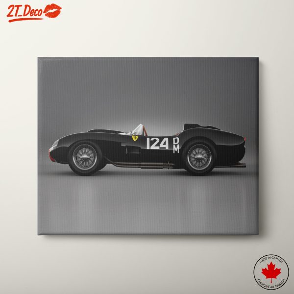 Classic Race Car in Black