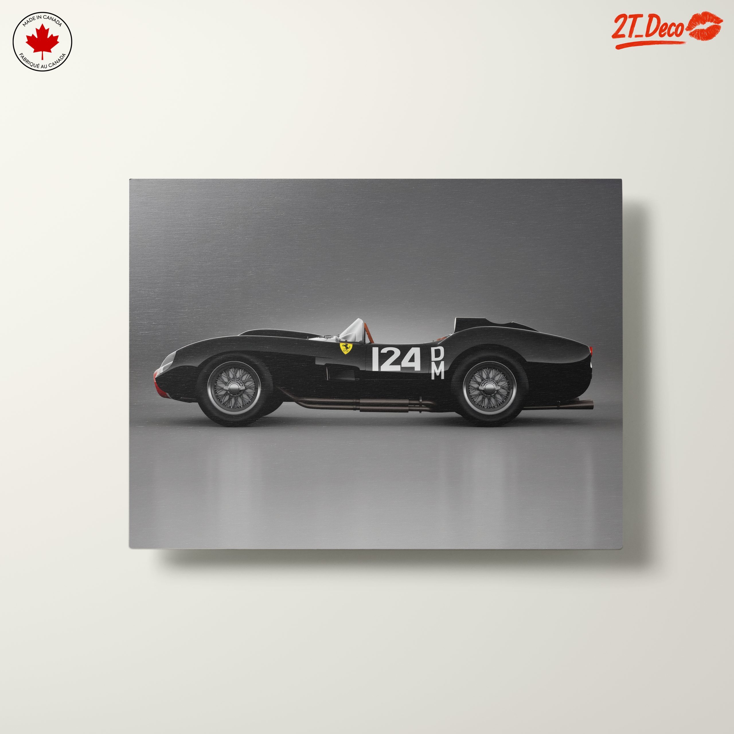 Classic Race Car in Black - Image 10