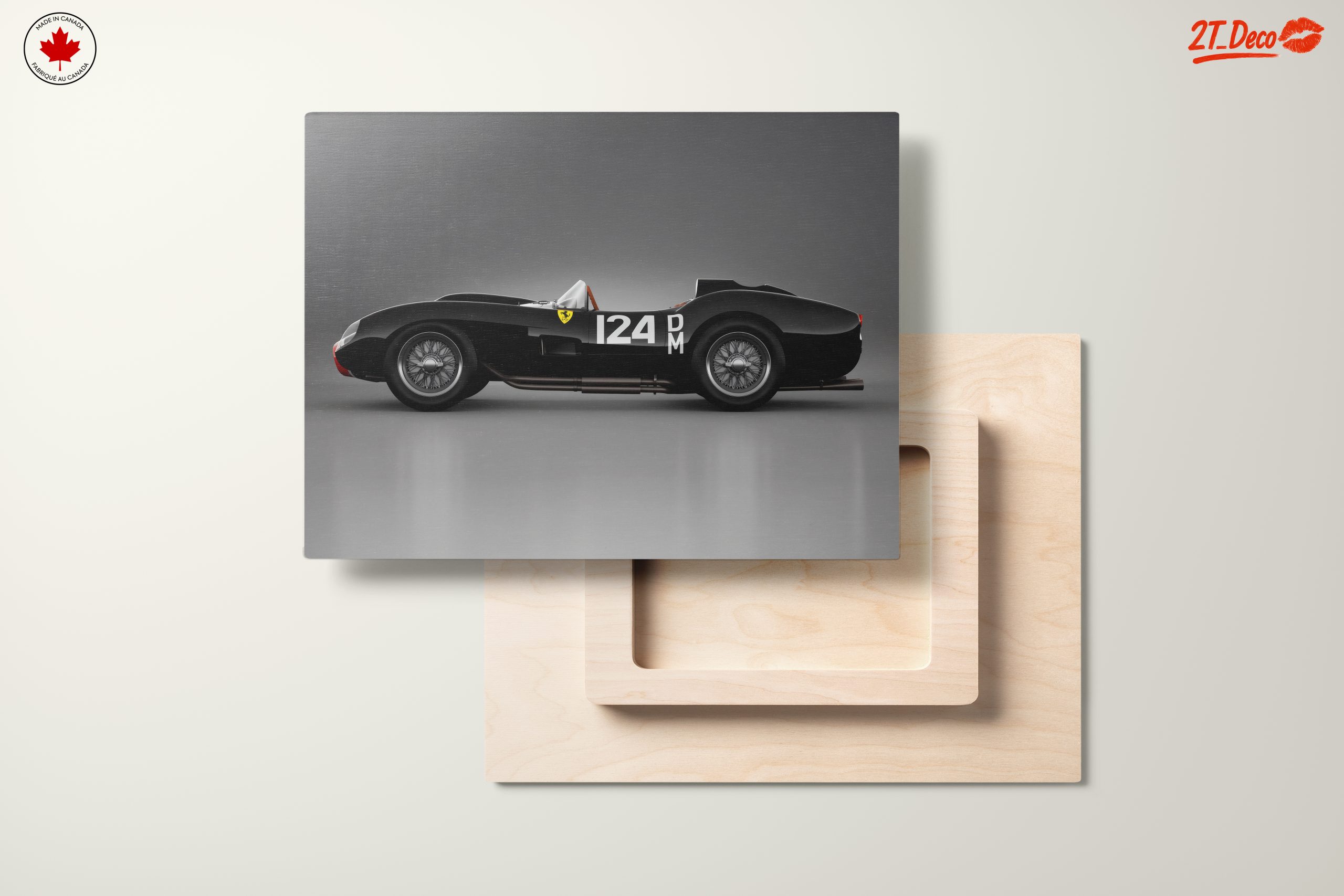 Classic Race Car in Black - Image 11