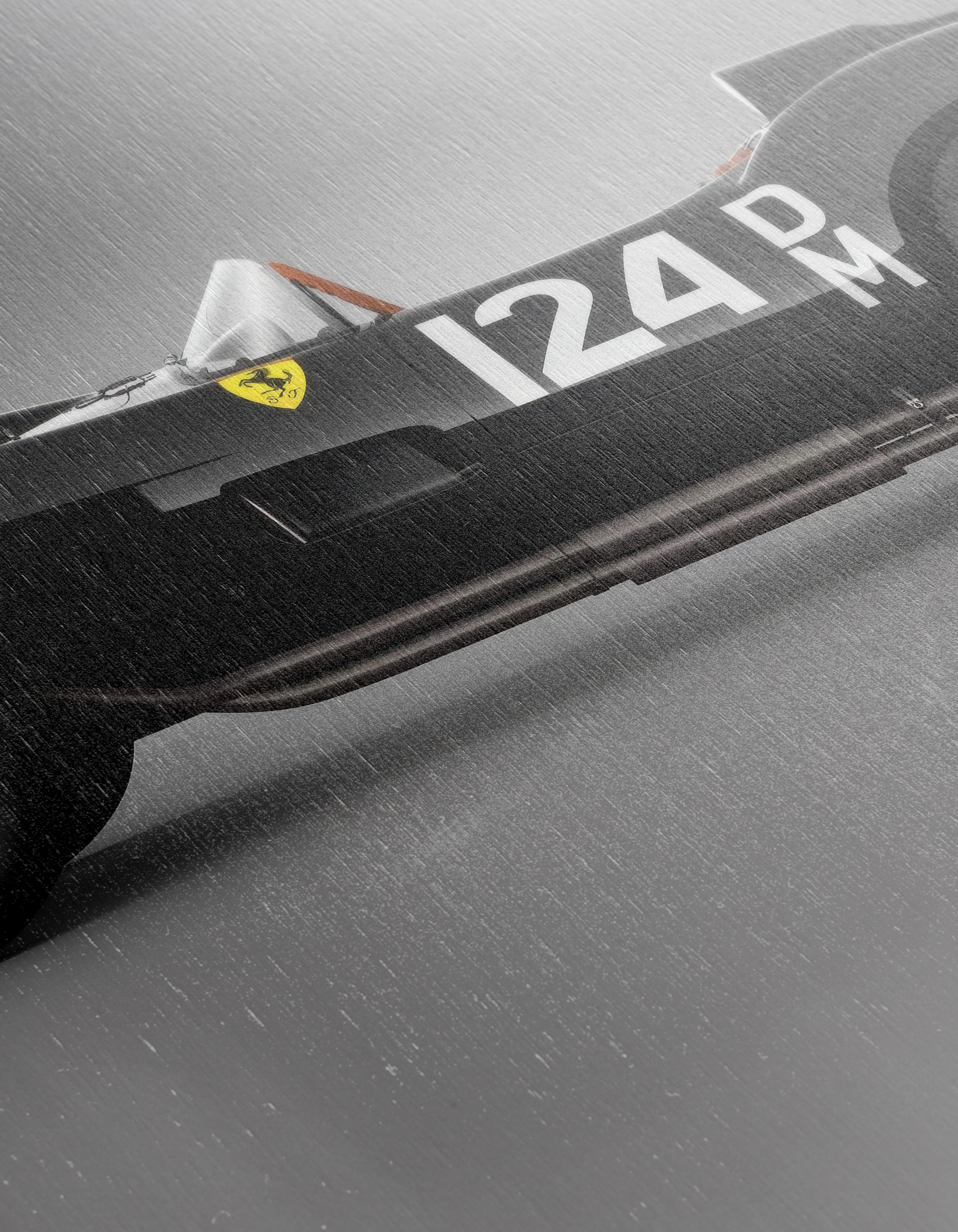 Classic Race Car in Black - Image 12