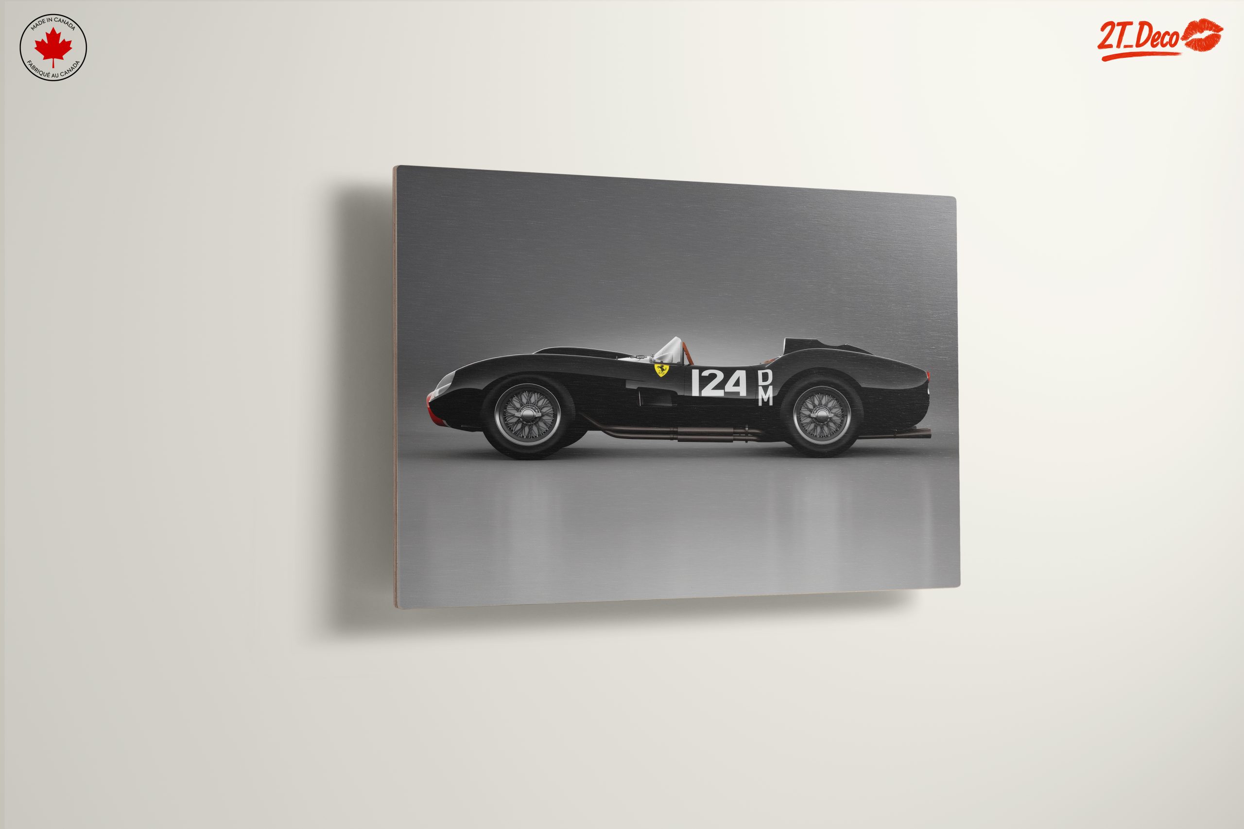 Classic Race Car in Black - Image 13
