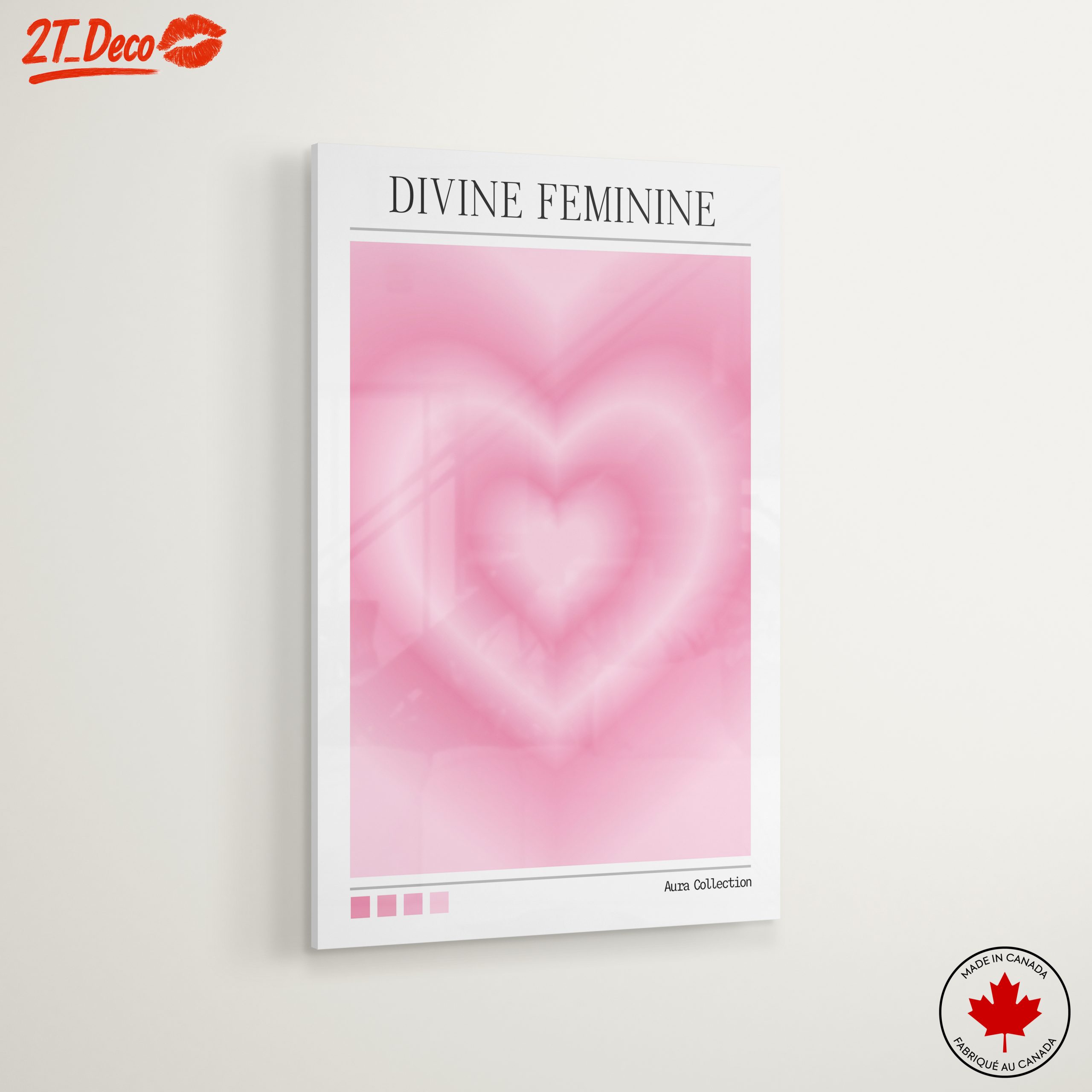 Divine Feminine Heart Aura Art - Image 6