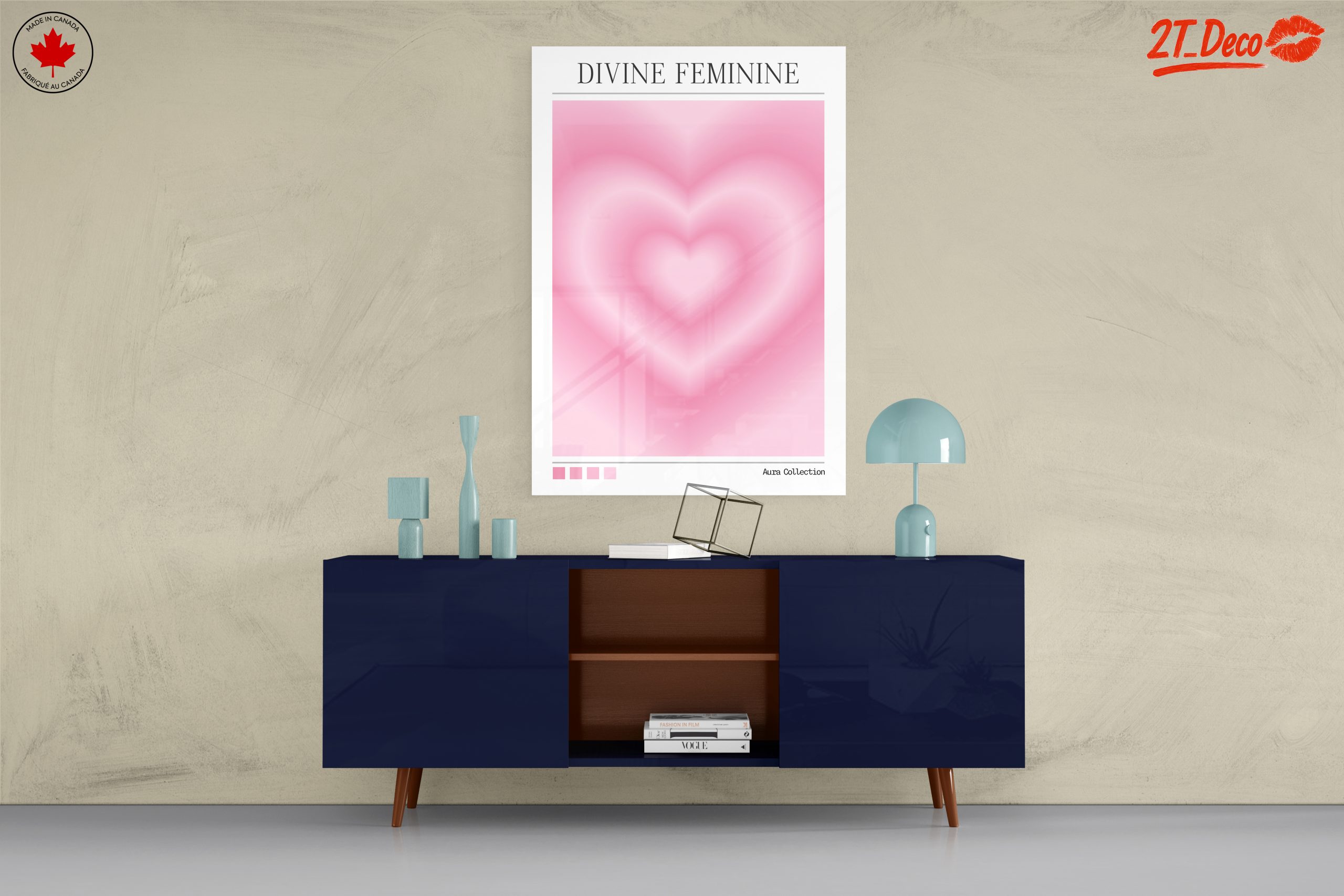 Divine Feminine Heart Aura Art - Image 8