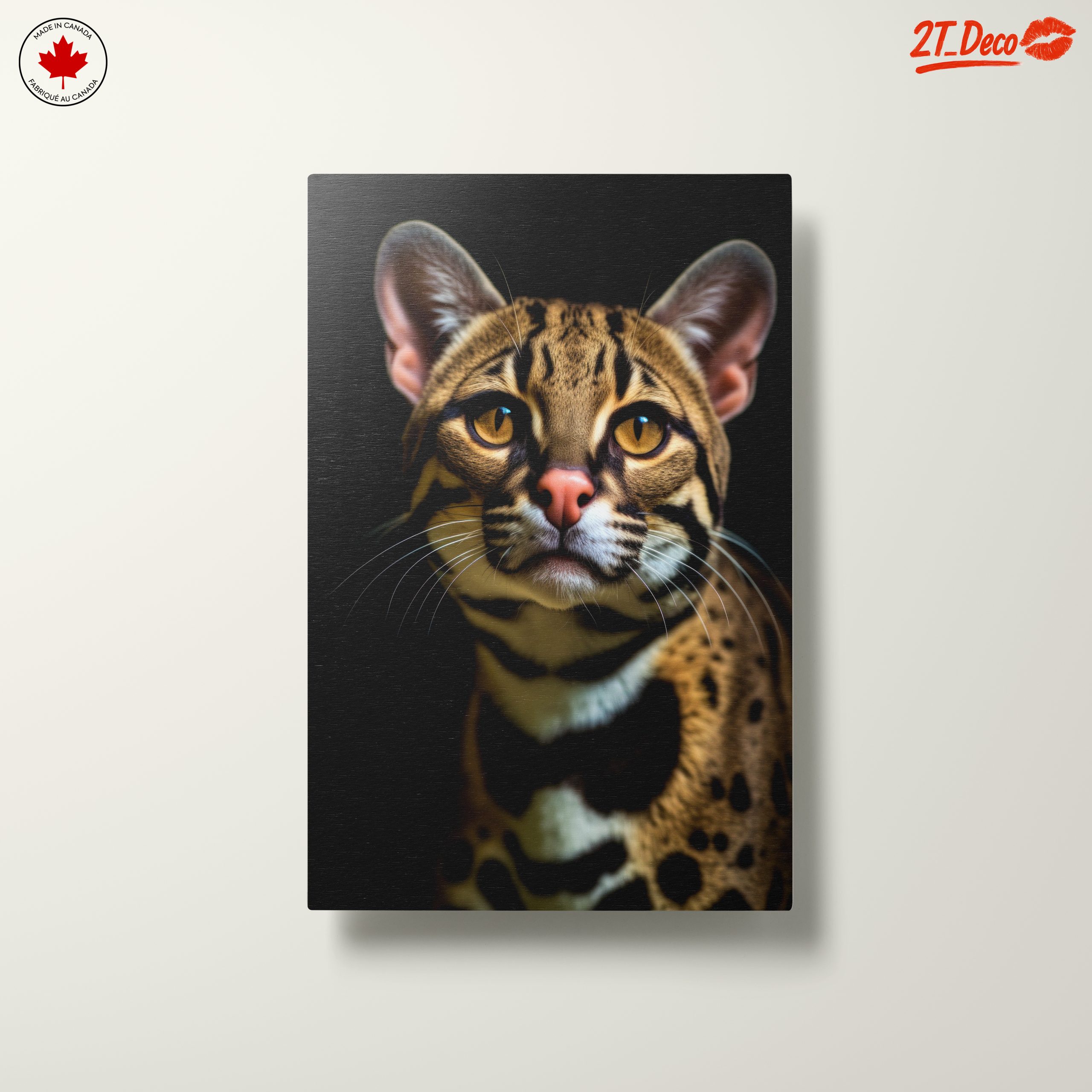 Majestic Feline Portrait with Exotic Patterns - Image 10
