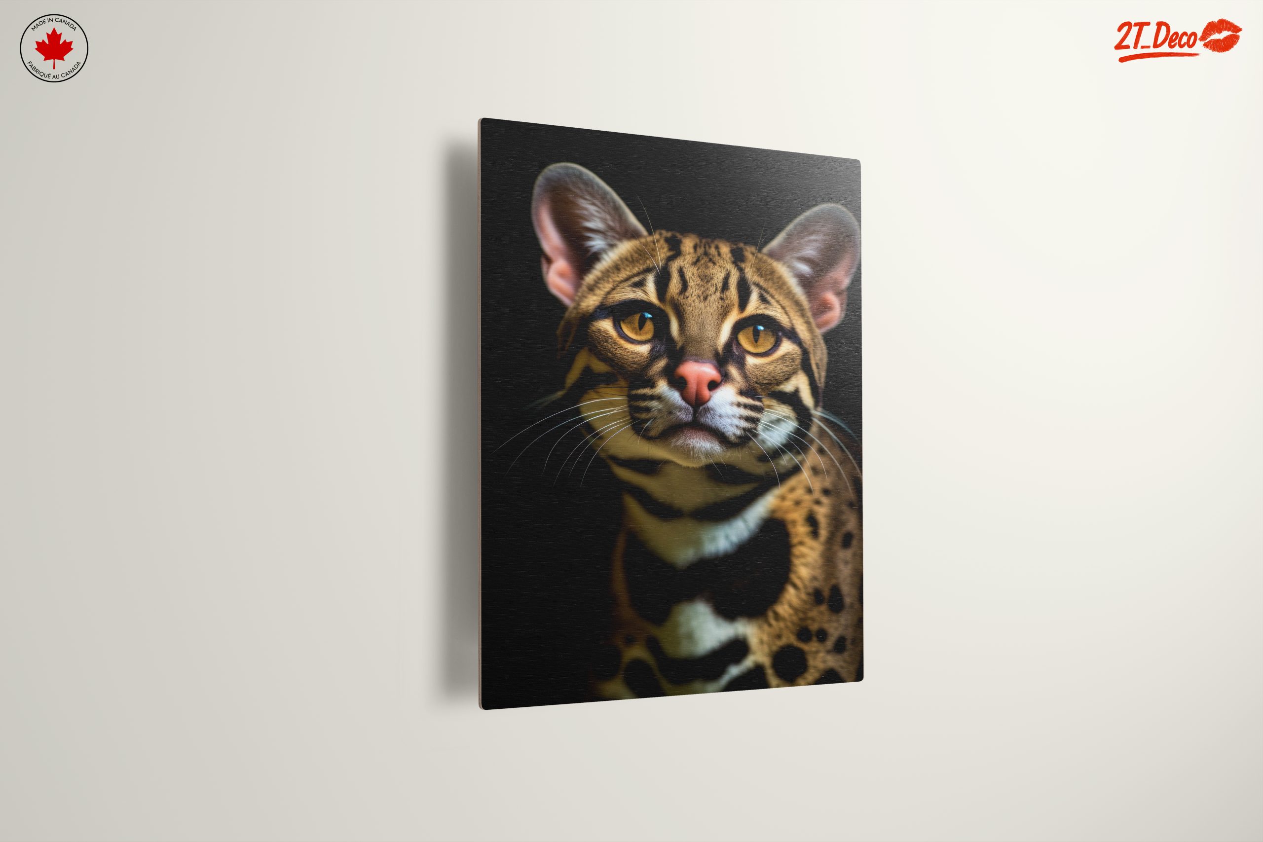 Majestic Feline Portrait with Exotic Patterns - Image 13