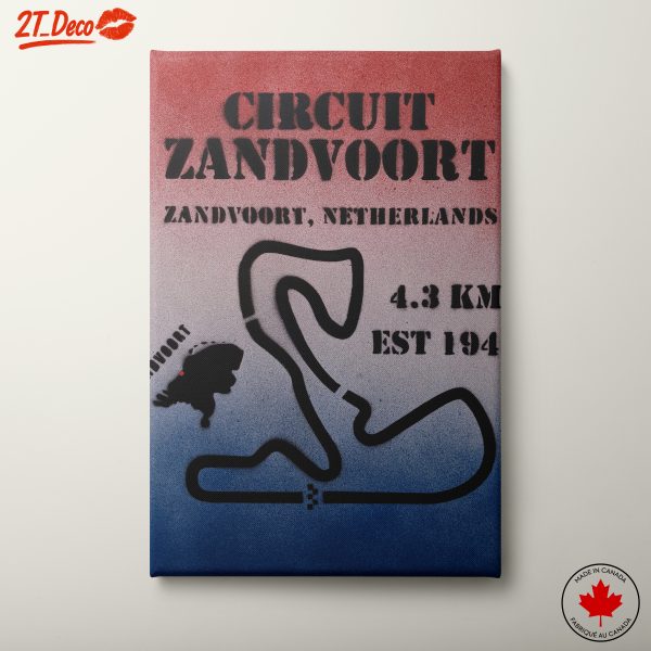 Circuit Zandvoort Racing Track Art