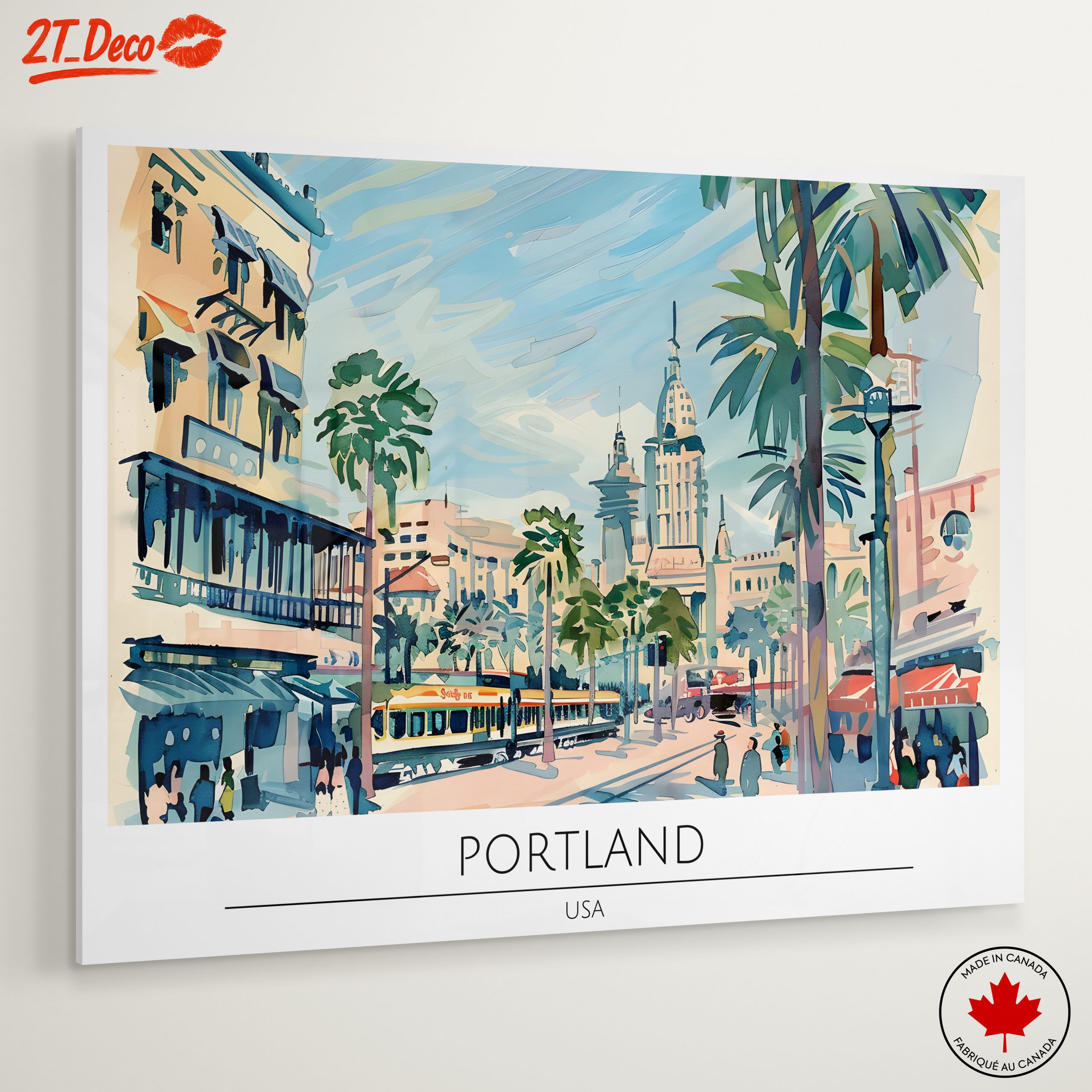 Portland Cityscape with Classic Architecture - Image 6